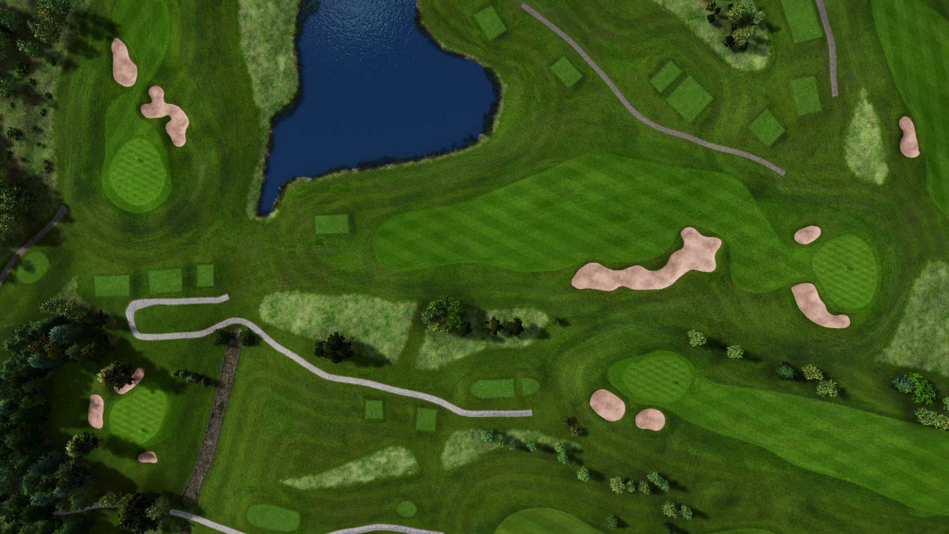 Hole 4 at Nokia River Rock Course