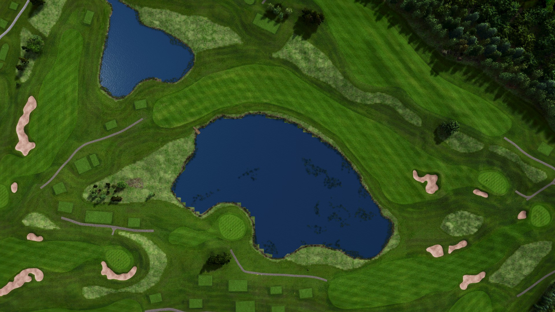 Hole 5 at Nokia River Rock Course