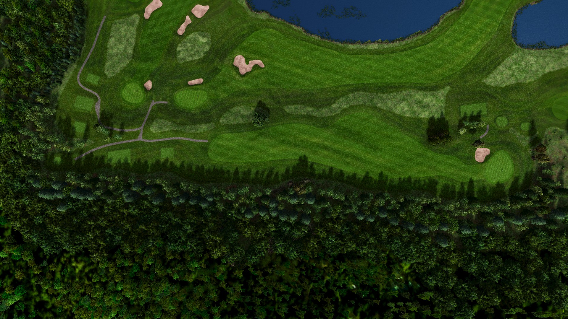 Hole 13 at Nokia River Rock Course