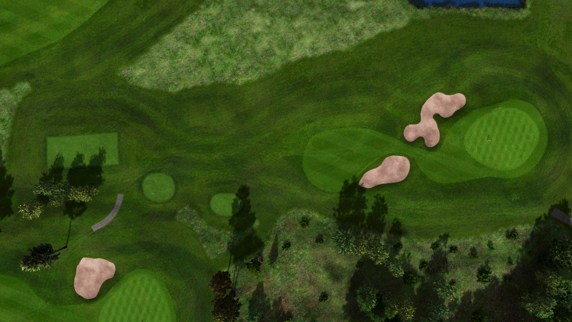 Hole 14 at Nokia River Rock Course