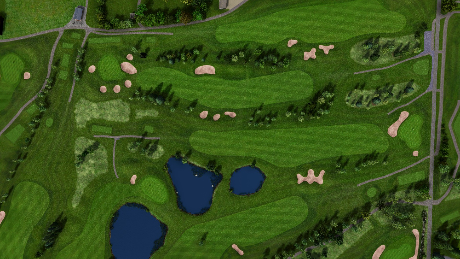 Hole 18 at Nokia River Rock Course