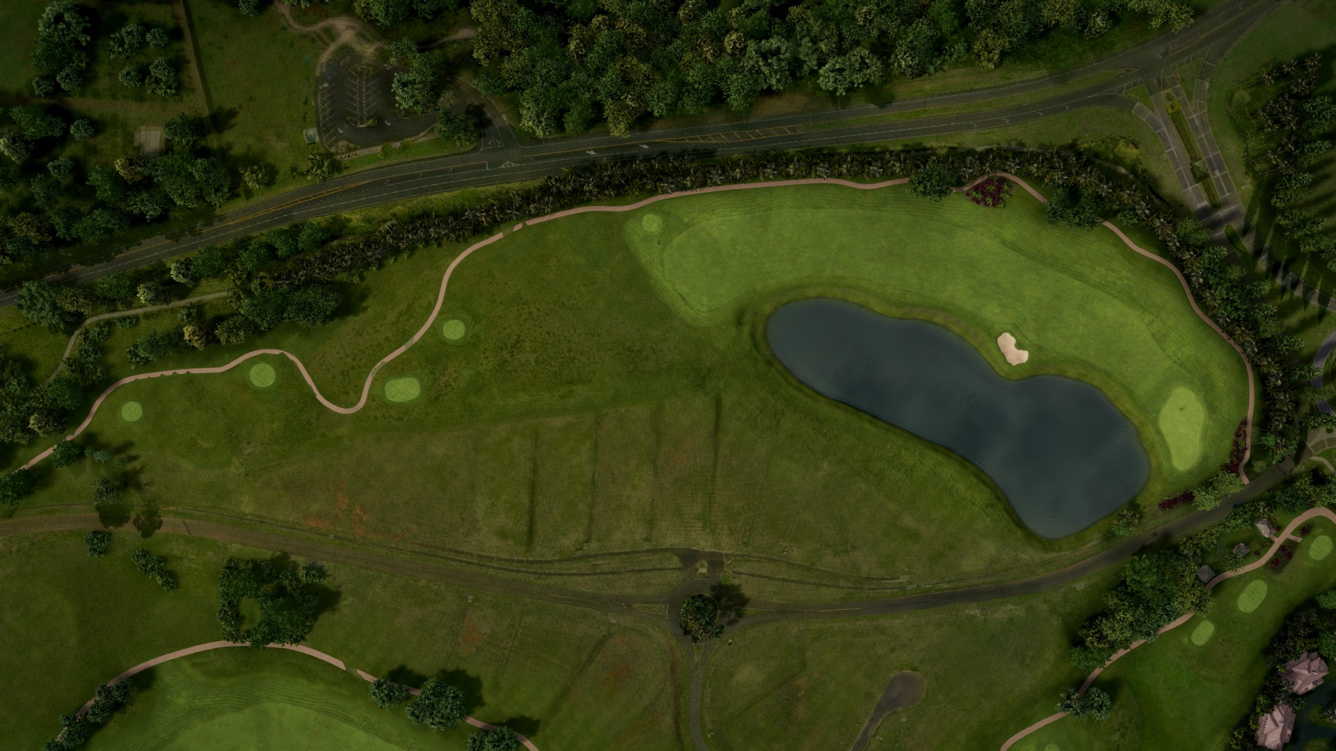 Hole 3 at North Shore Preserve