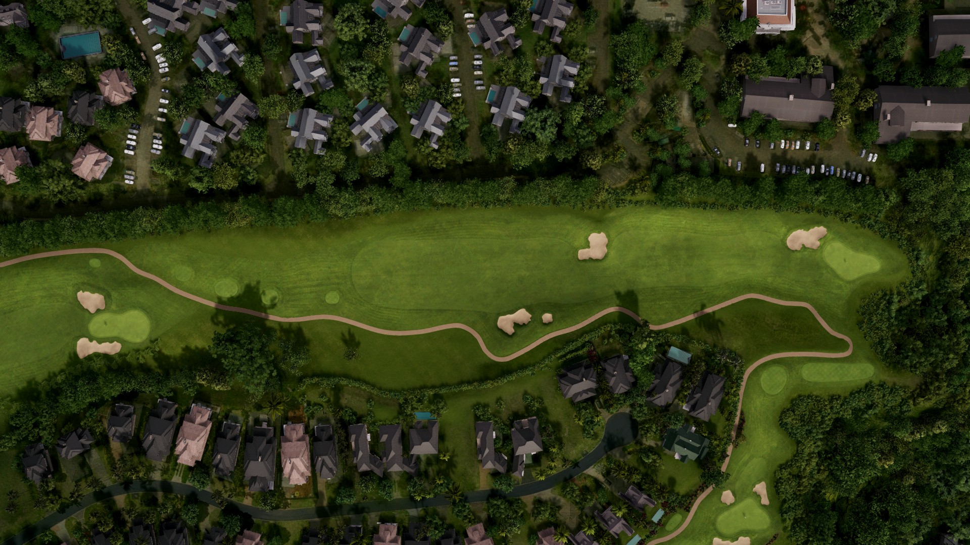 Hole 5 at North Shore Preserve