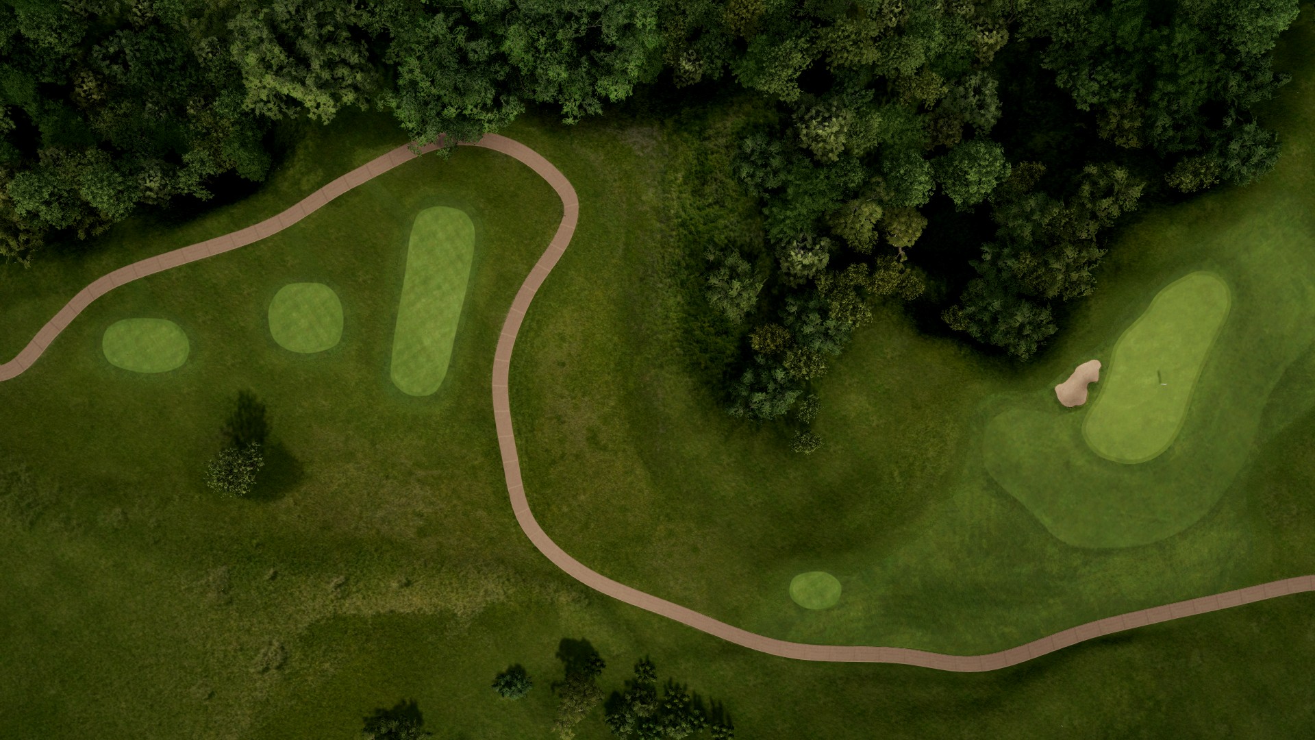 Hole 11 at North Shore Preserve