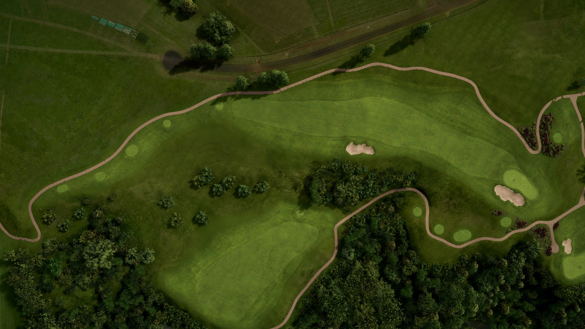 Hole 17 at North Shore Preserve