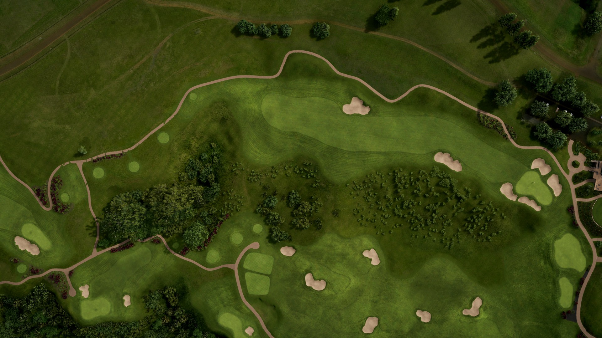 Hole 18 at North Shore Preserve