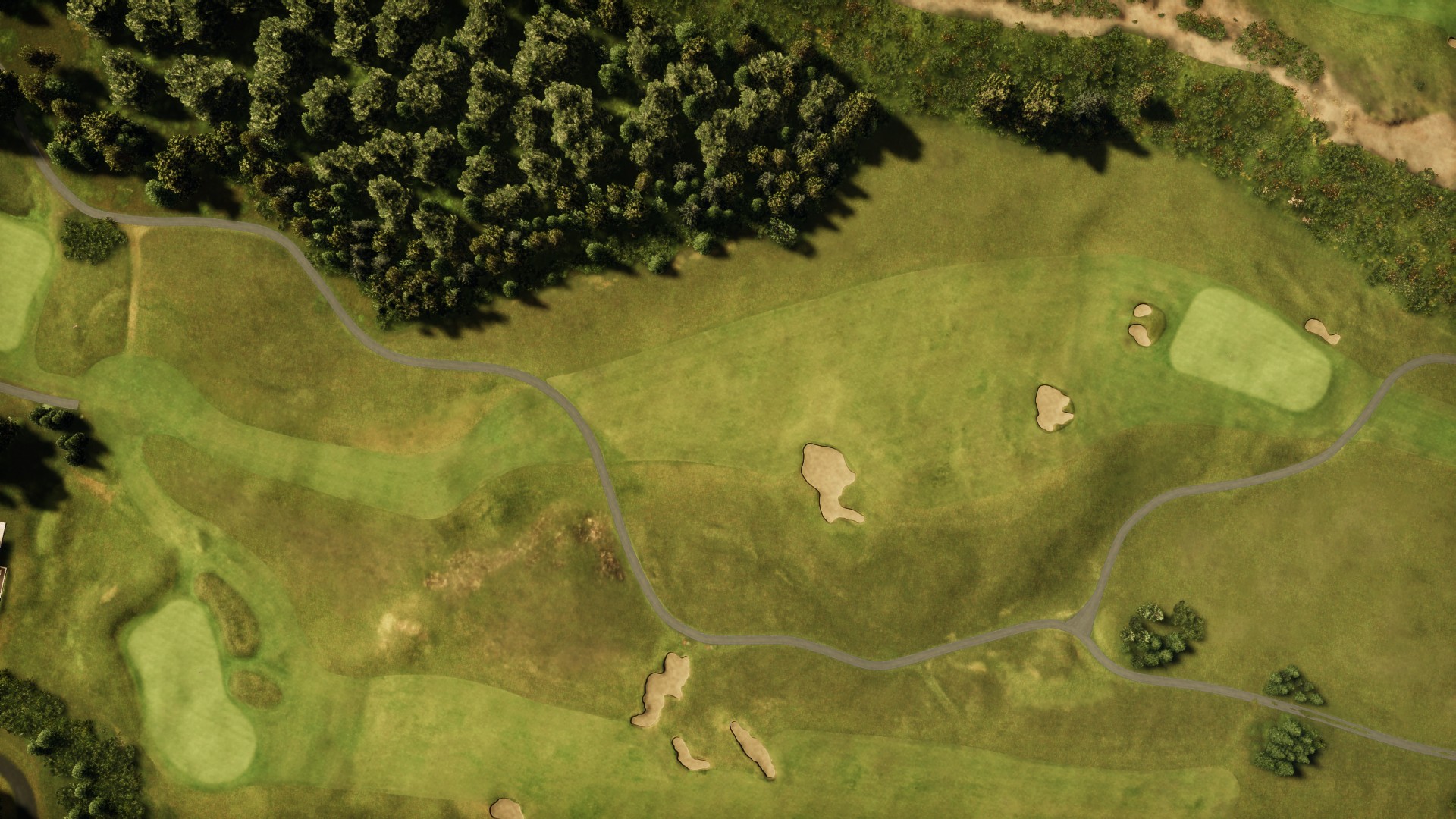 Hole 1 at Old Macdonald