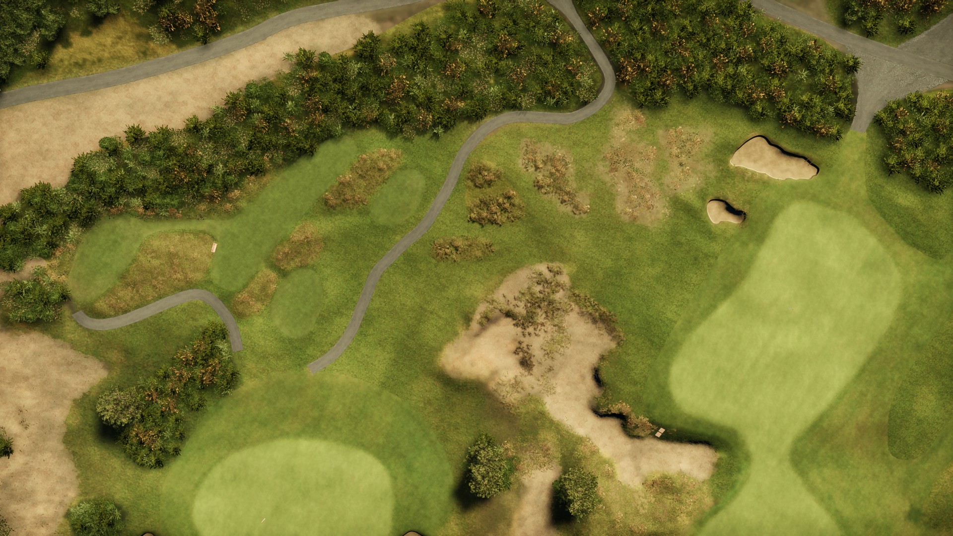 Hole 5 at Old Macdonald