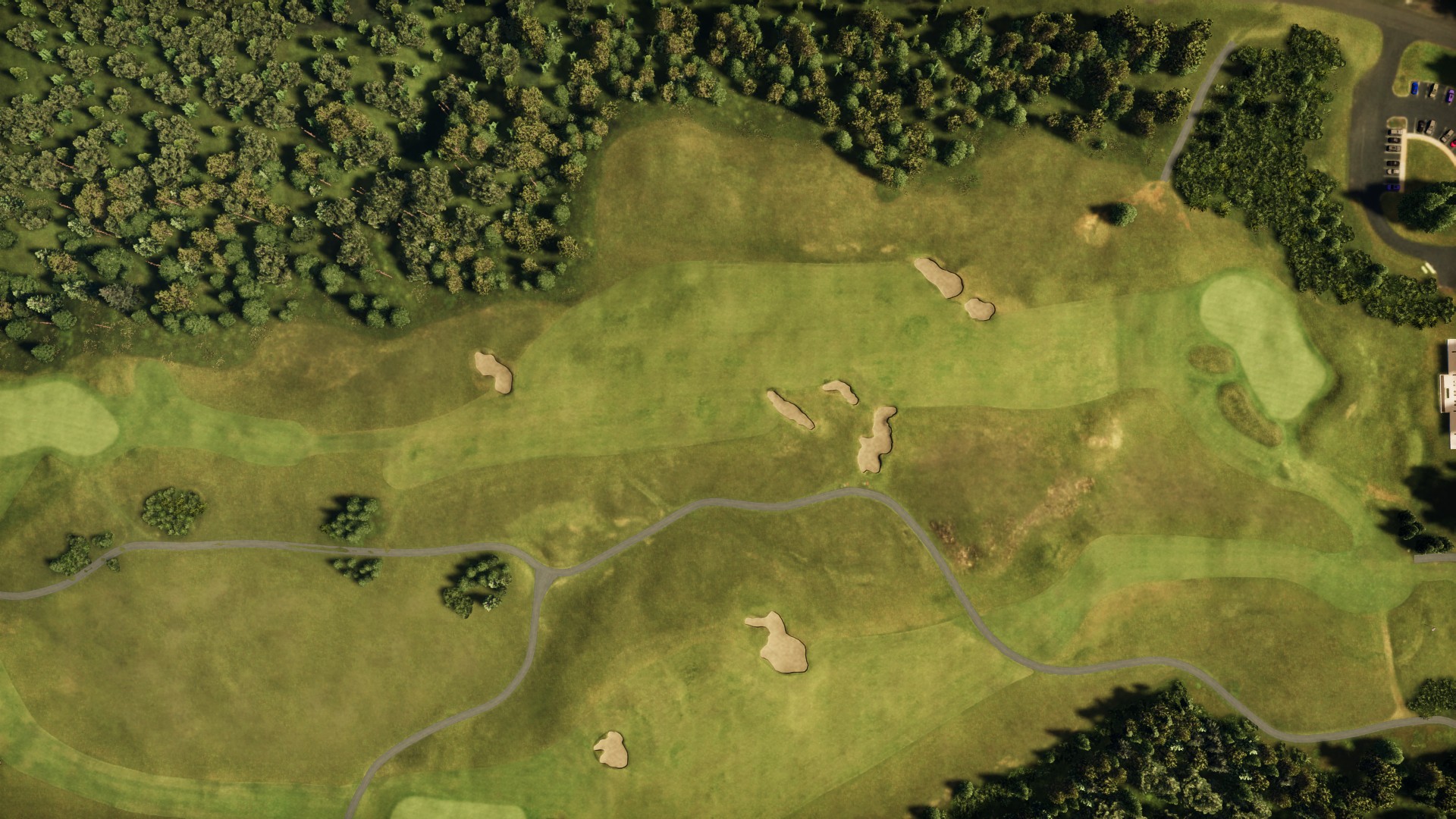 Hole 18 at Old Macdonald