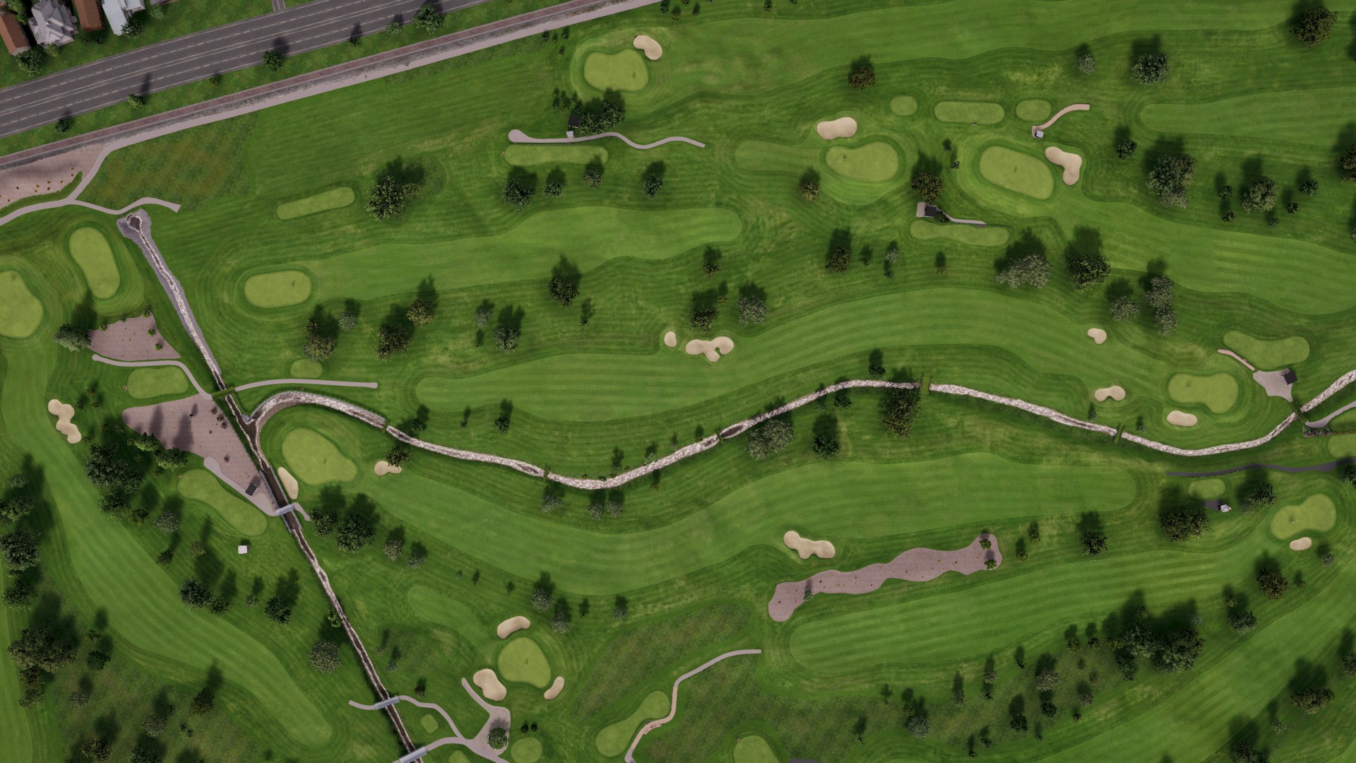 Hole 6 at Omanu GC