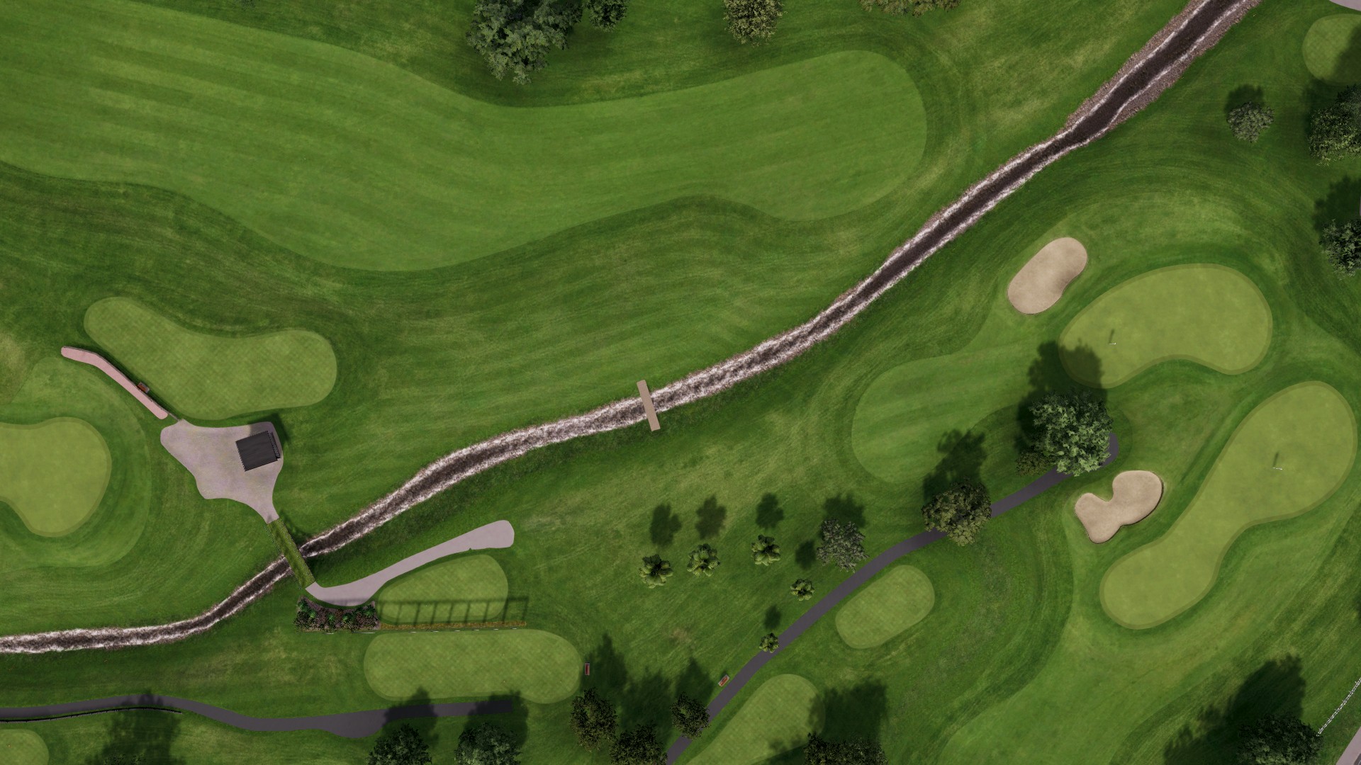 Hole 7 at Omanu GC