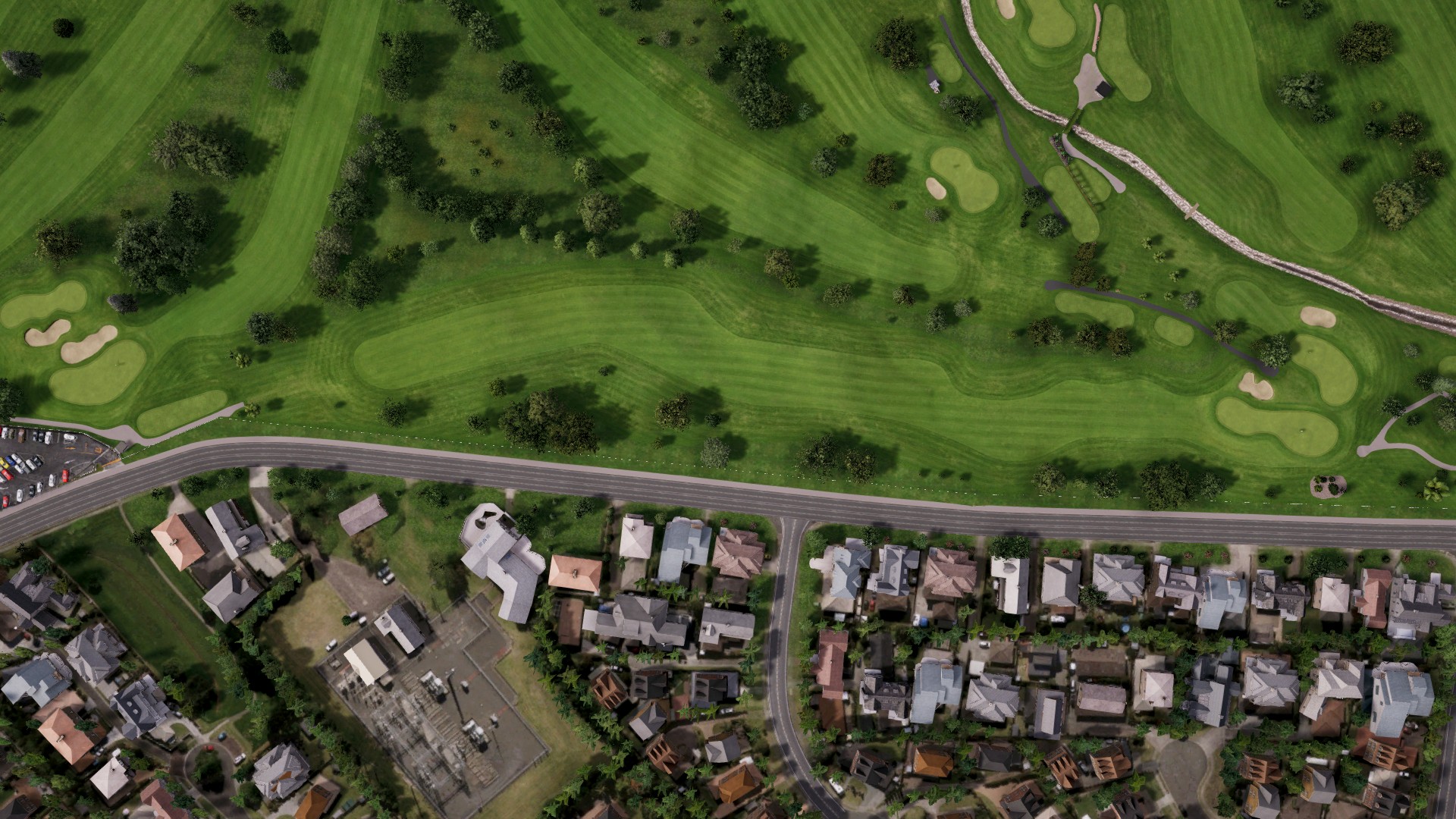 Hole 10 at Omanu GC