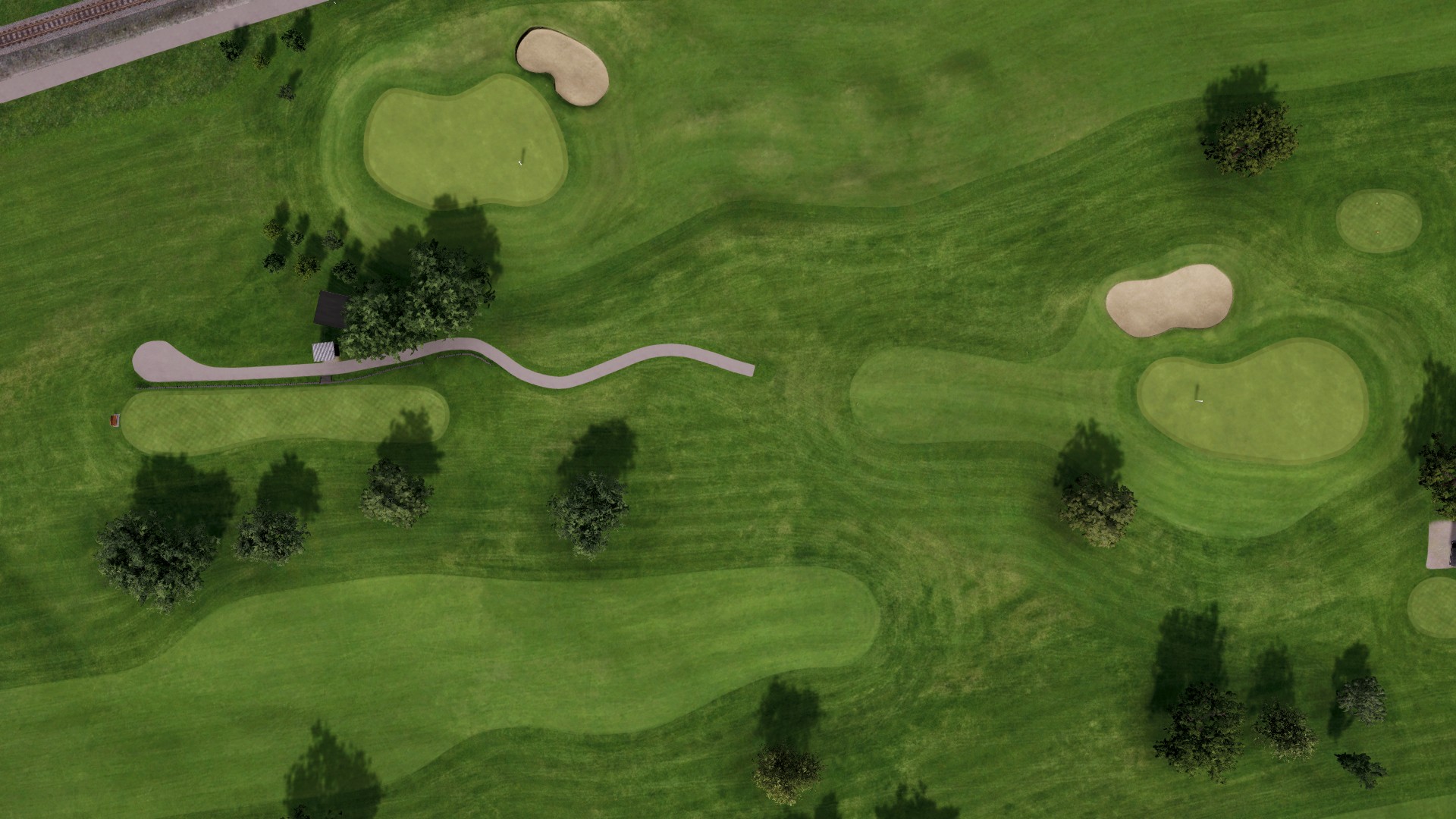 Hole 14 at Omanu GC