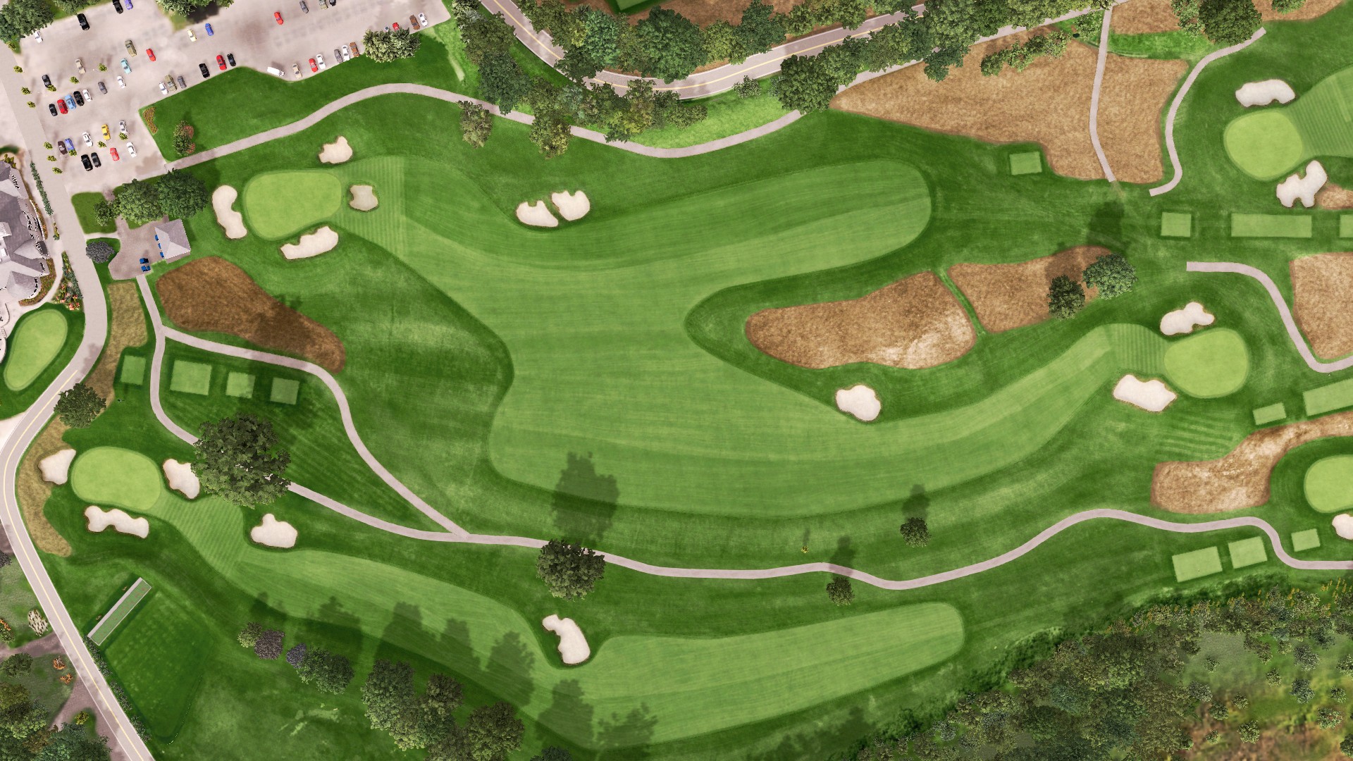 Hole 1 at Orchard Lake Country Club
