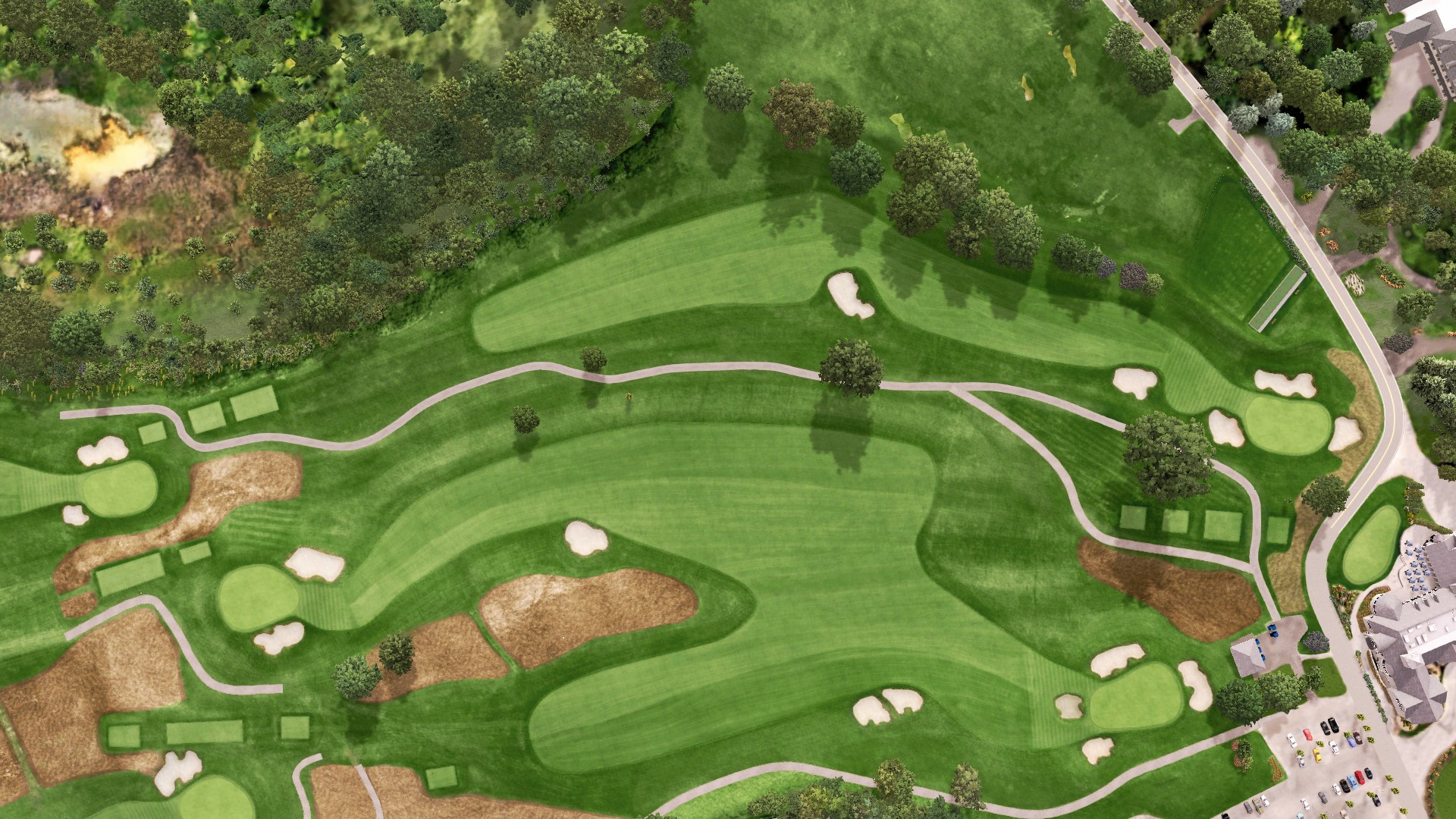 Hole 9 at Orchard Lake Country Club