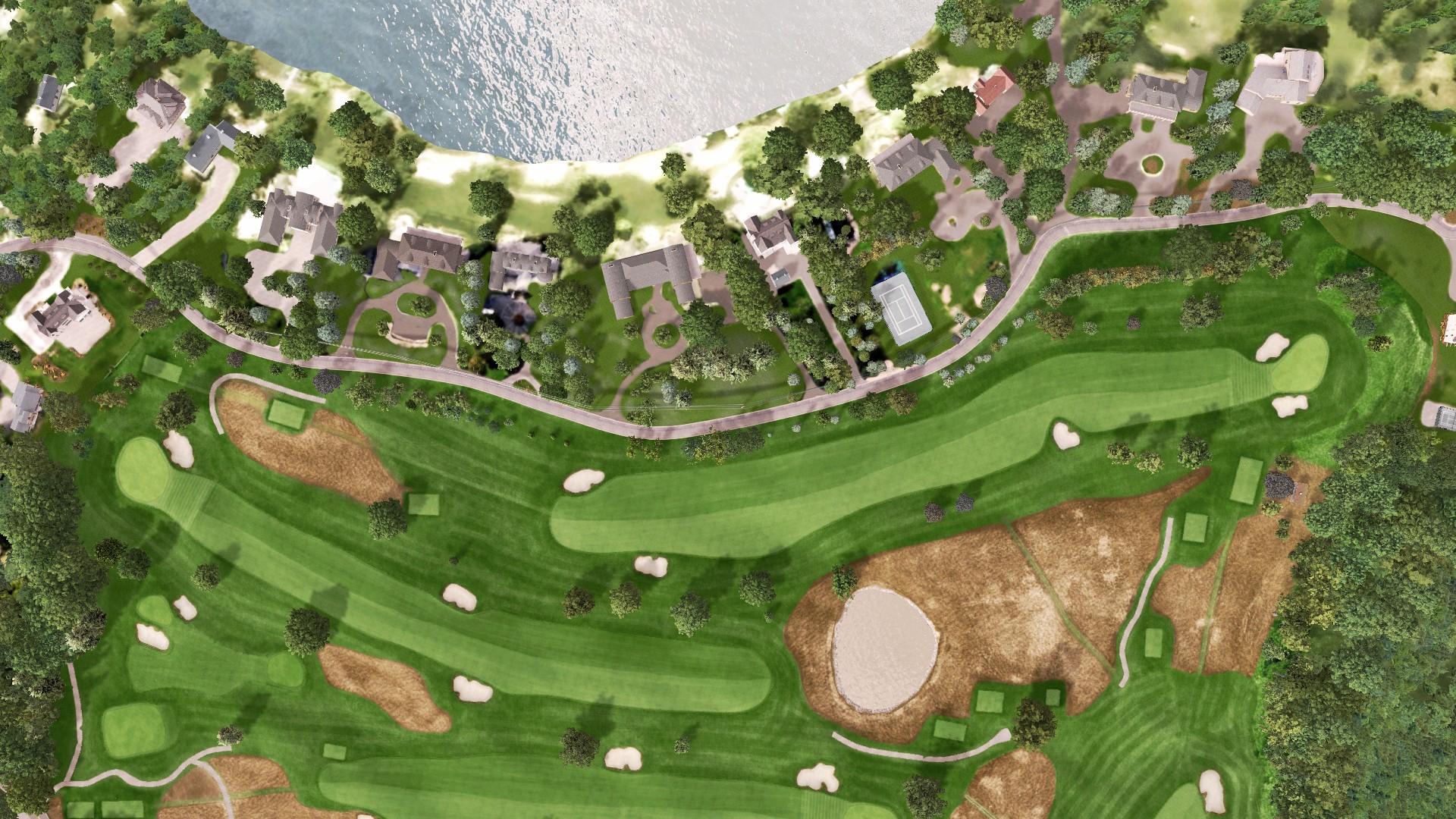 Hole 12 at Orchard Lake Country Club