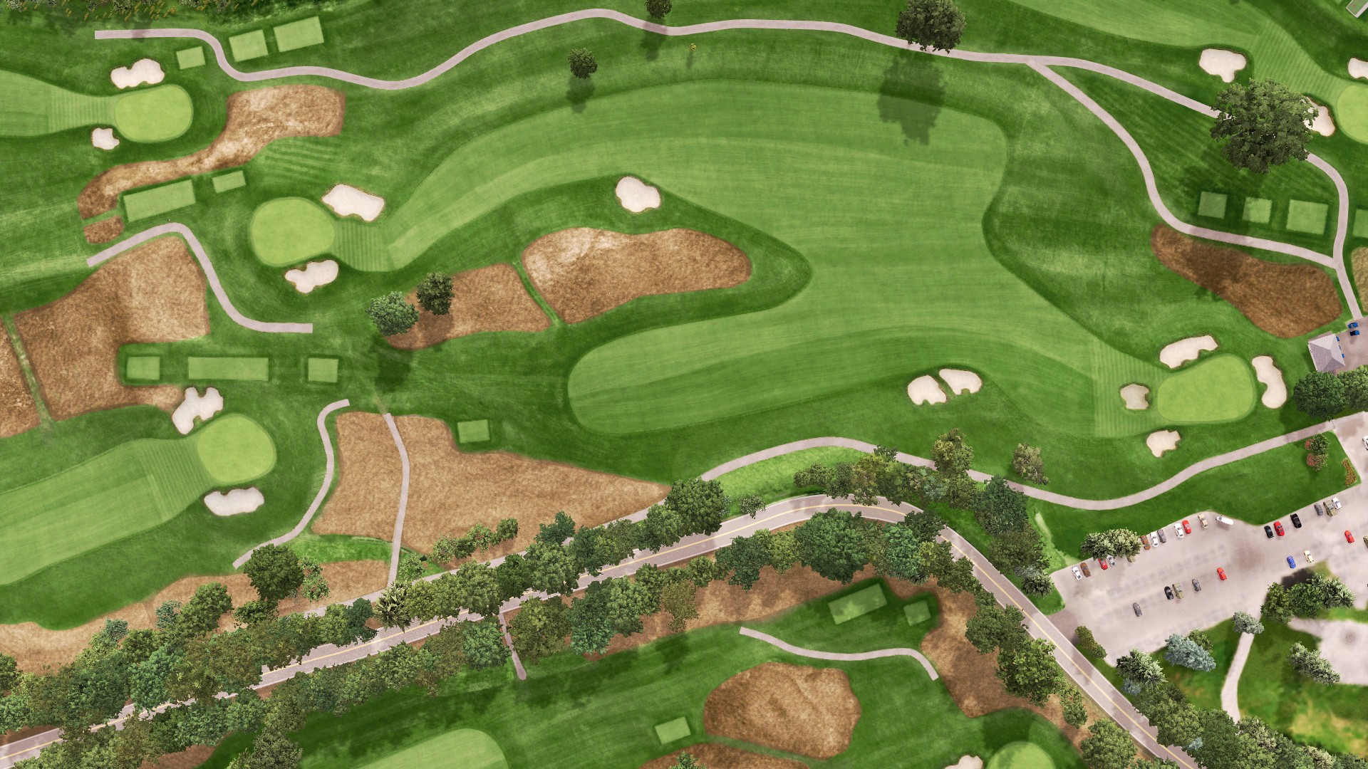 Hole 18 at Orchard Lake Country Club