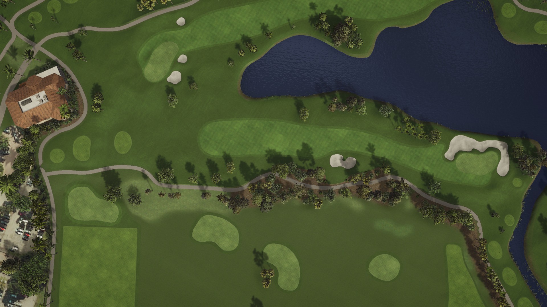 Hole 1 at PGA National