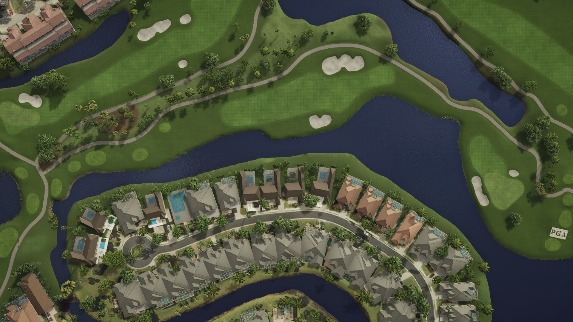 Hole 16 at PGA National