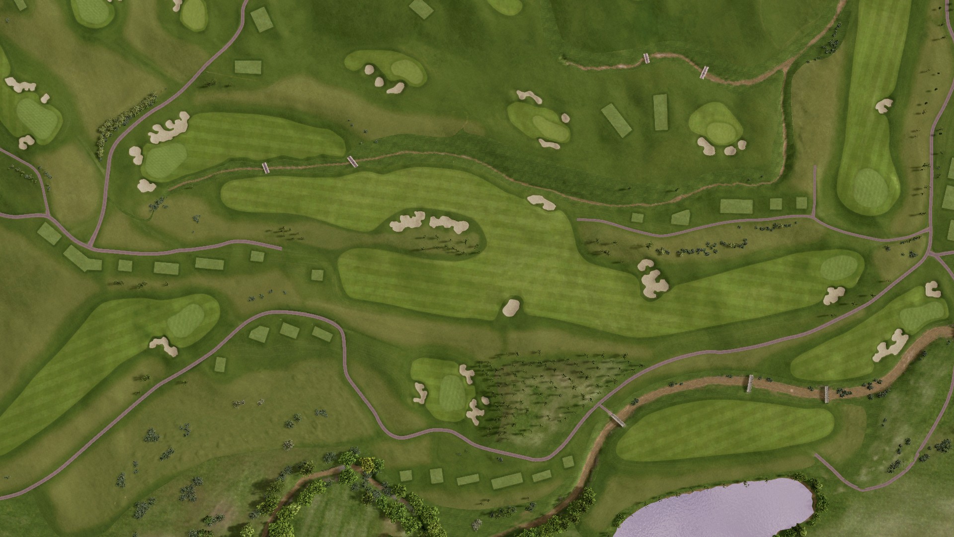 Hole 8 at The National - Lakes Course