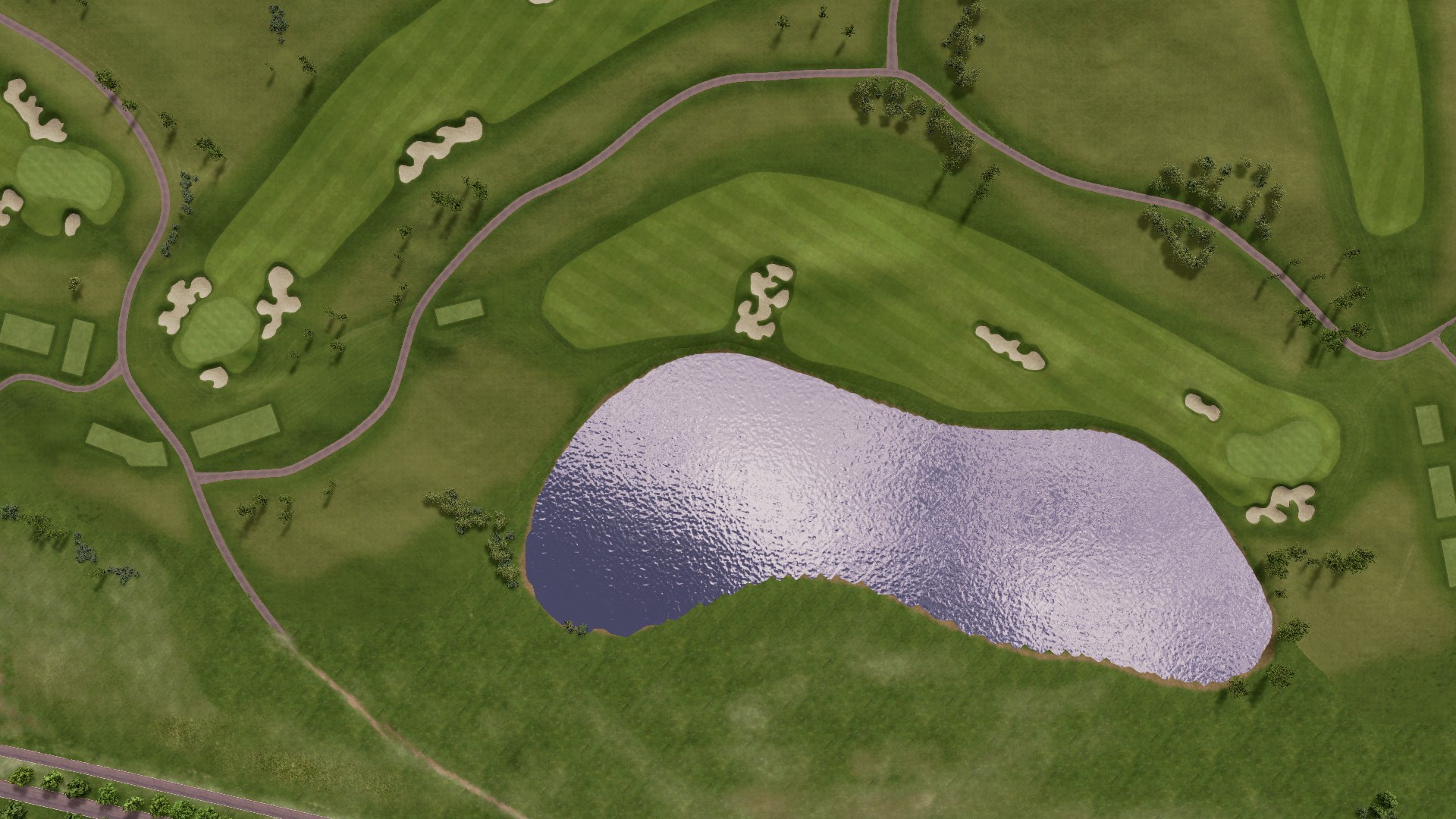 Hole 13 at The National - Lakes Course