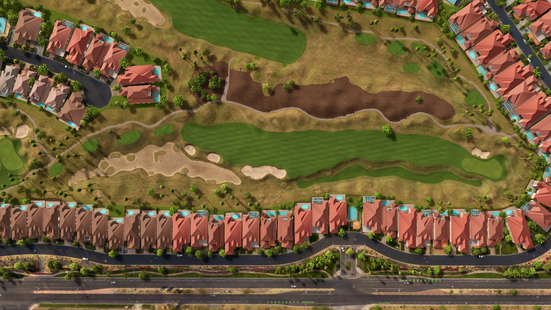 Hole 6 at PGA West Nicklaus Tournament Course