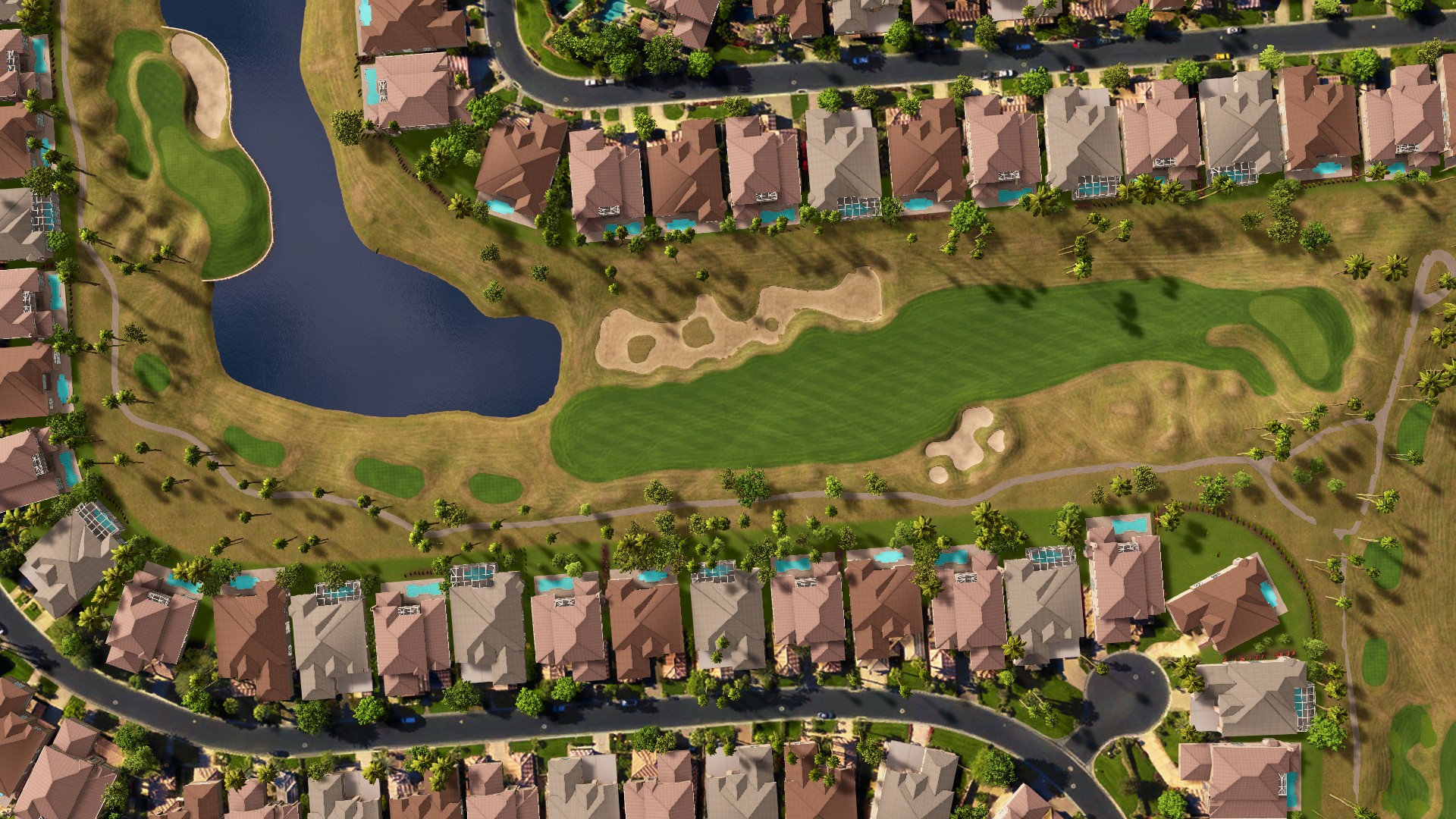Hole 13 at PGA West Nicklaus Tournament Course