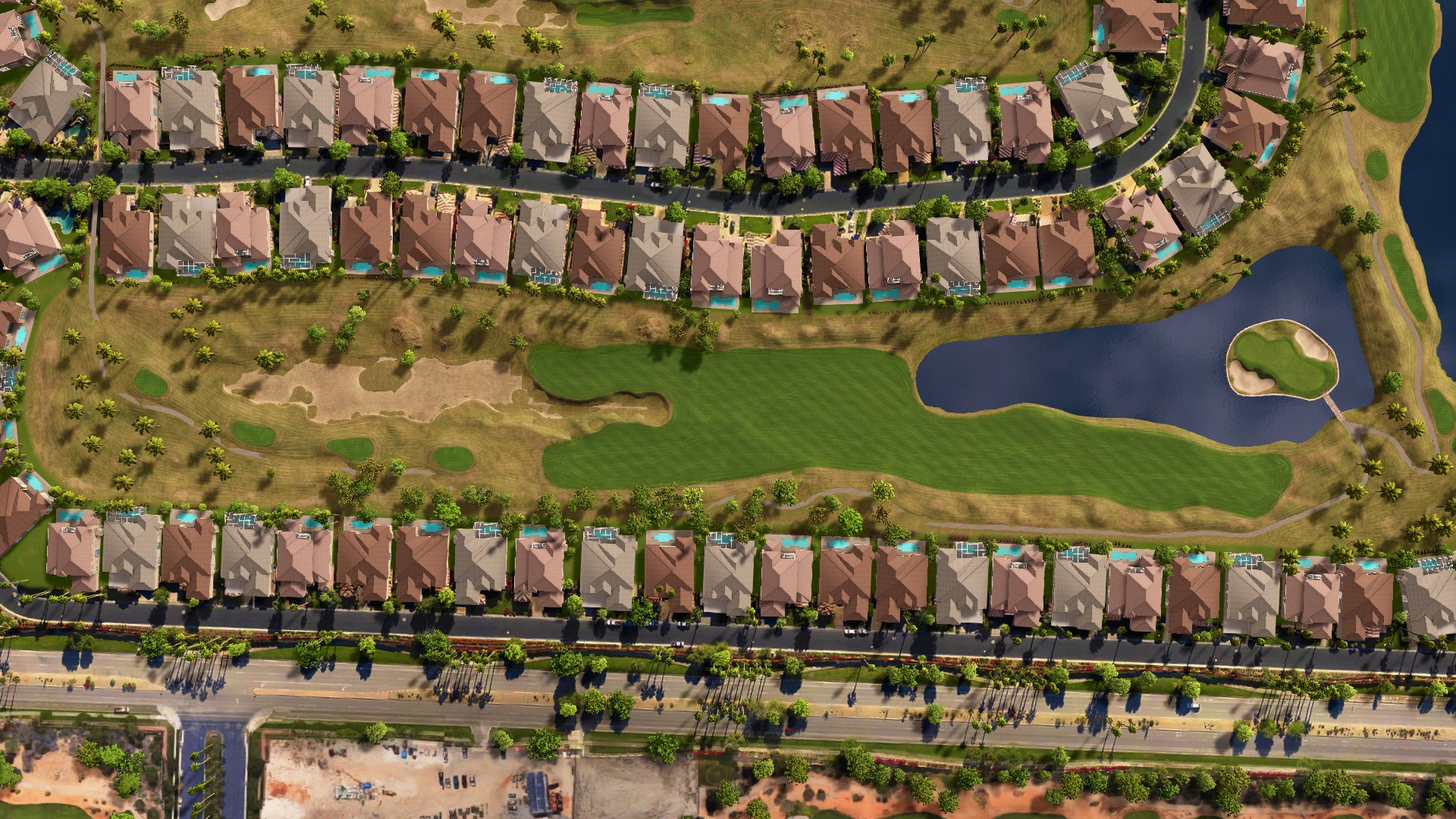 Hole 15 at PGA West Nicklaus Tournament Course