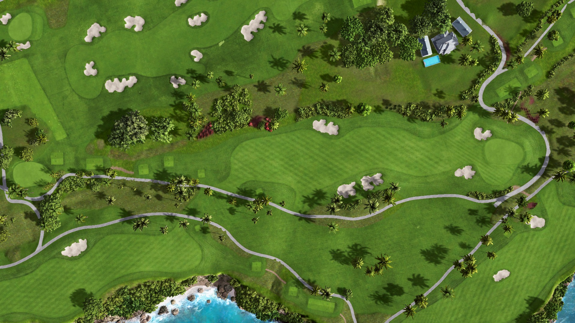 Hole 1 at Playa Grande Golf & Ocean Club