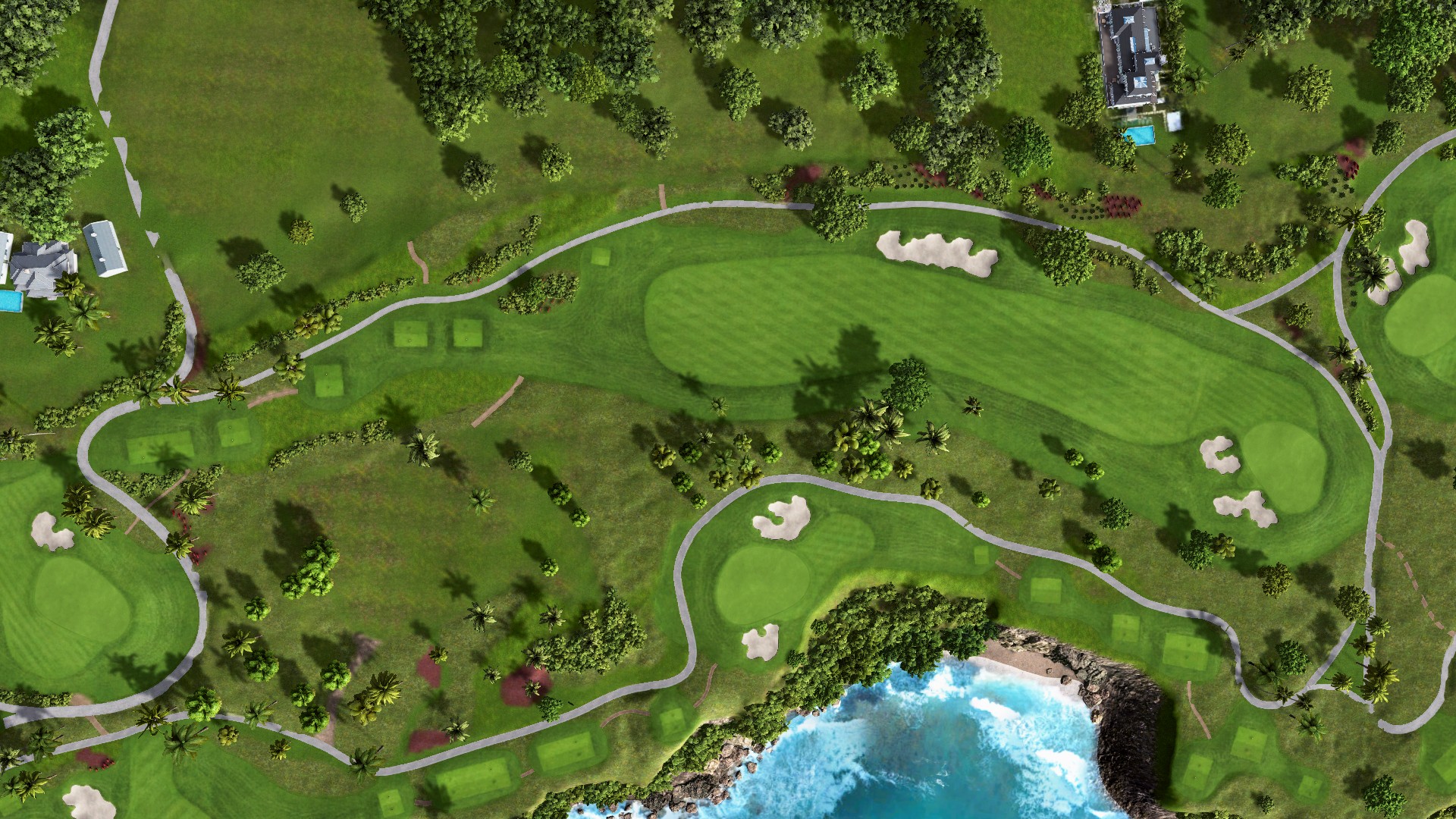 Hole 2 at Playa Grande Golf & Ocean Club