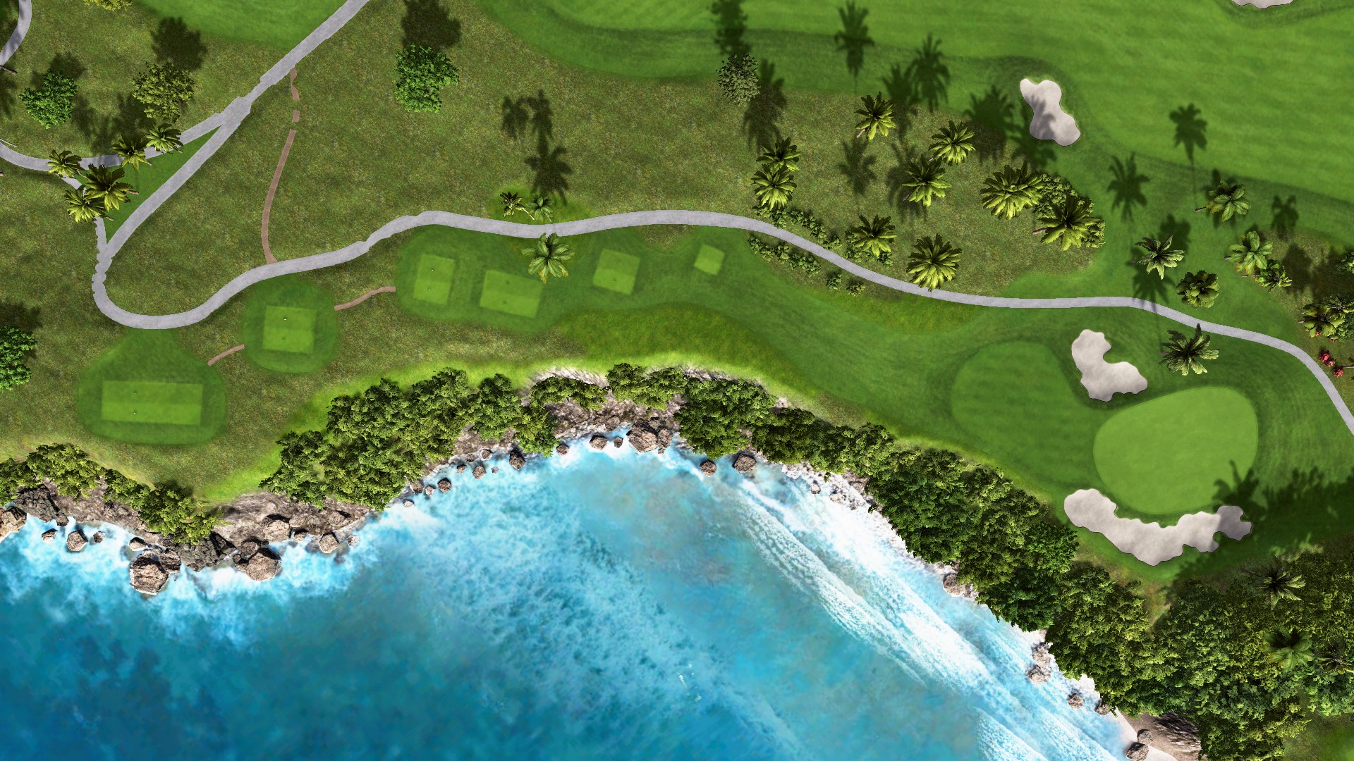 Hole 3 at Playa Grande Golf & Ocean Club