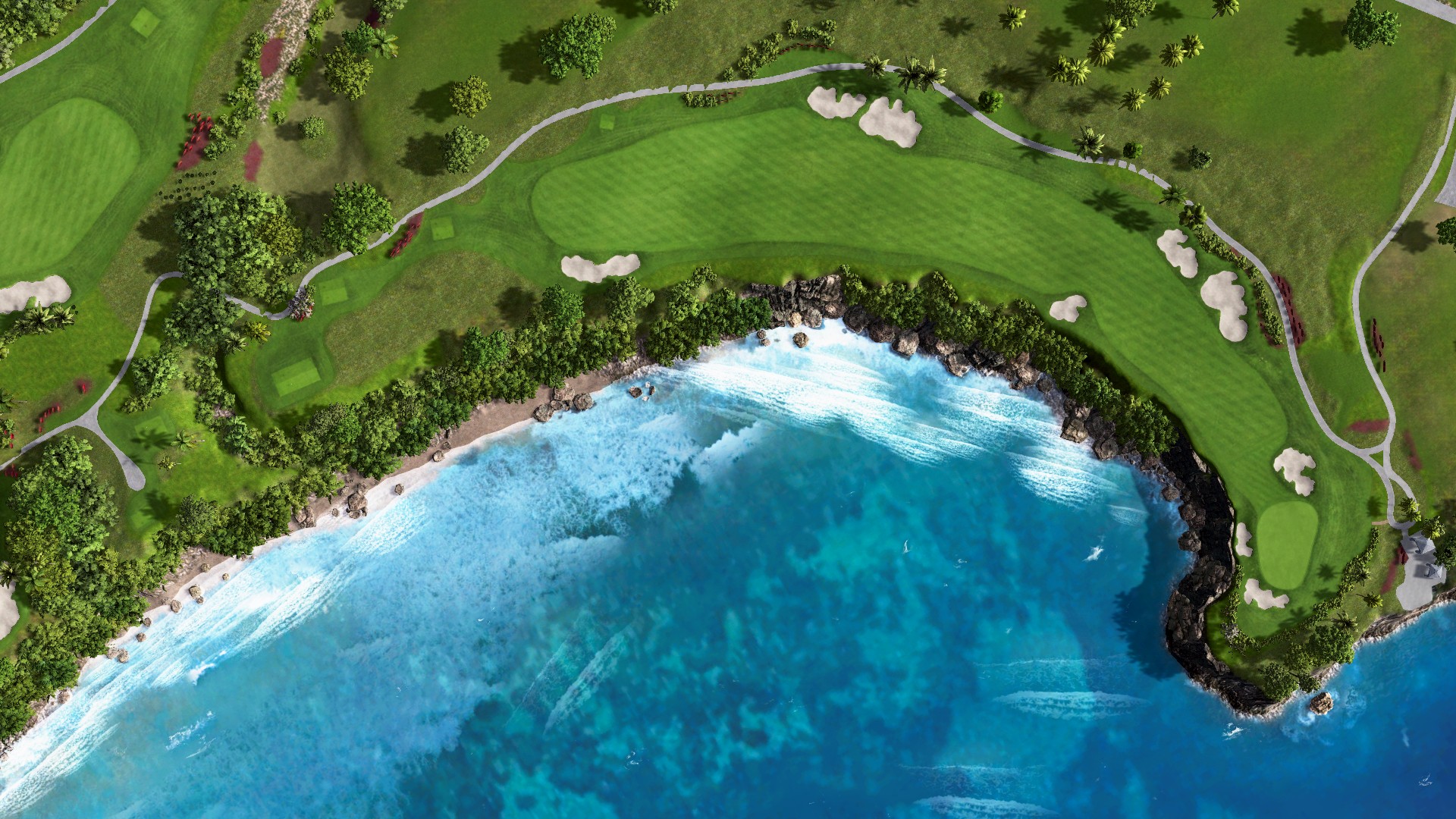 Hole 4 at Playa Grande Golf & Ocean Club