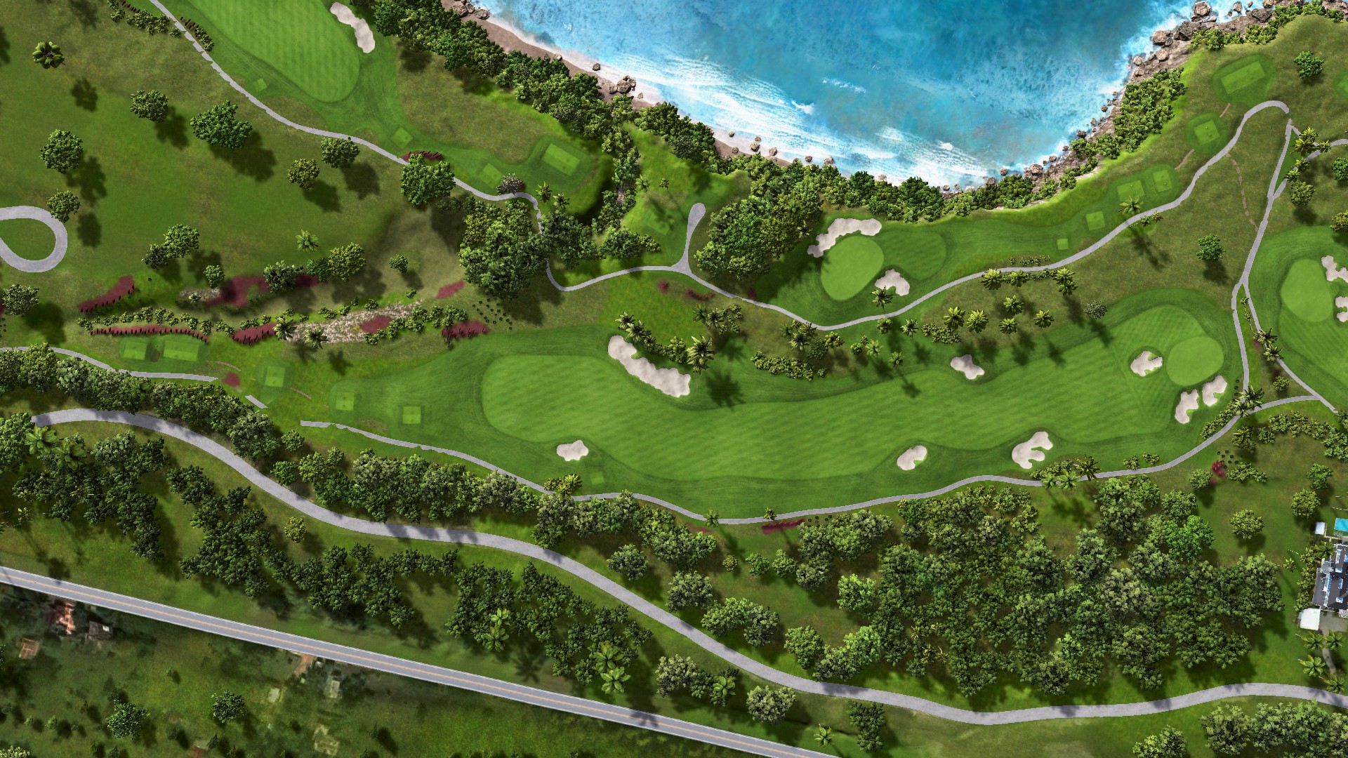 Hole 6 at Playa Grande Golf & Ocean Club