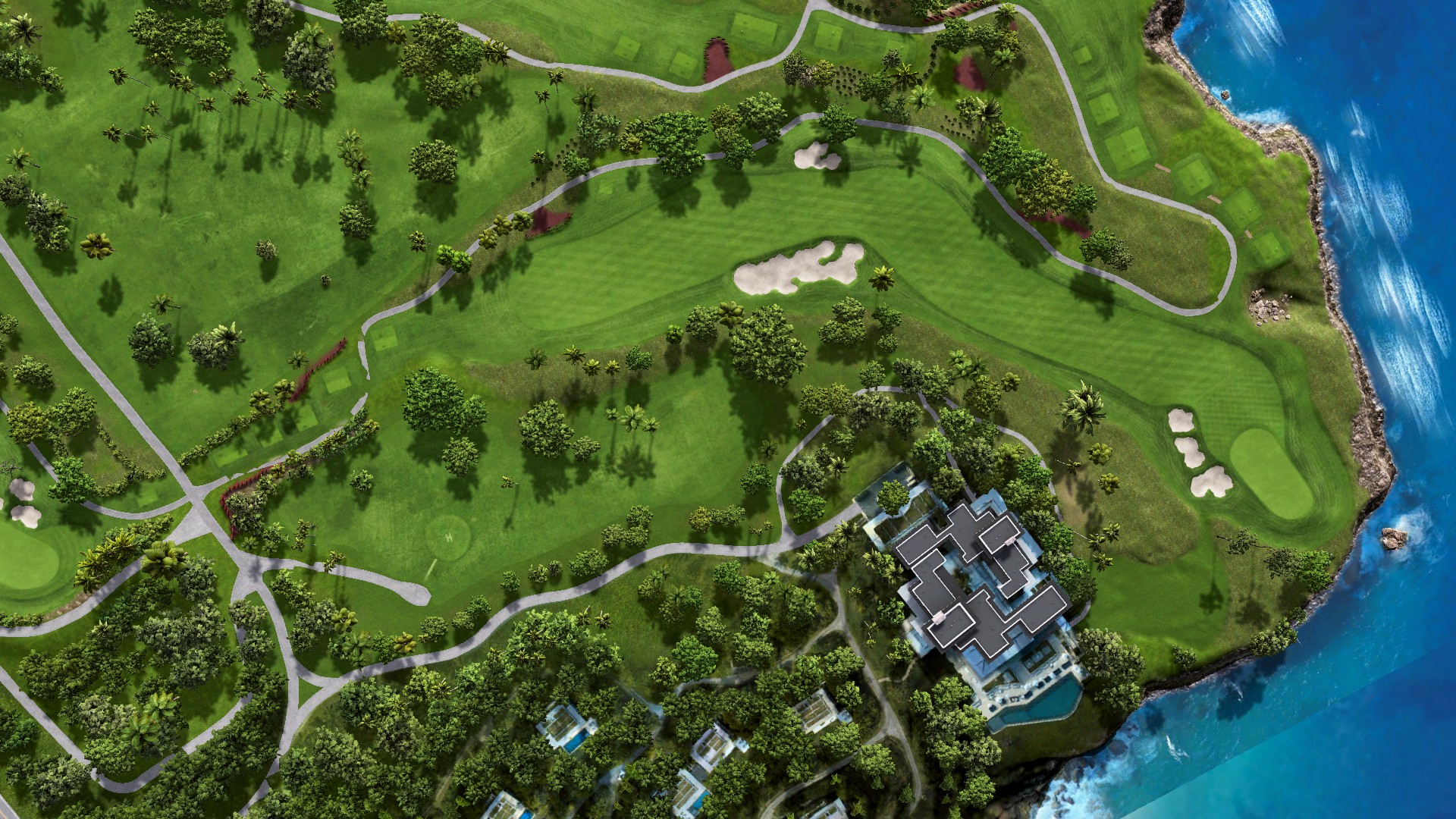 Hole 14 at Playa Grande Golf & Ocean Club