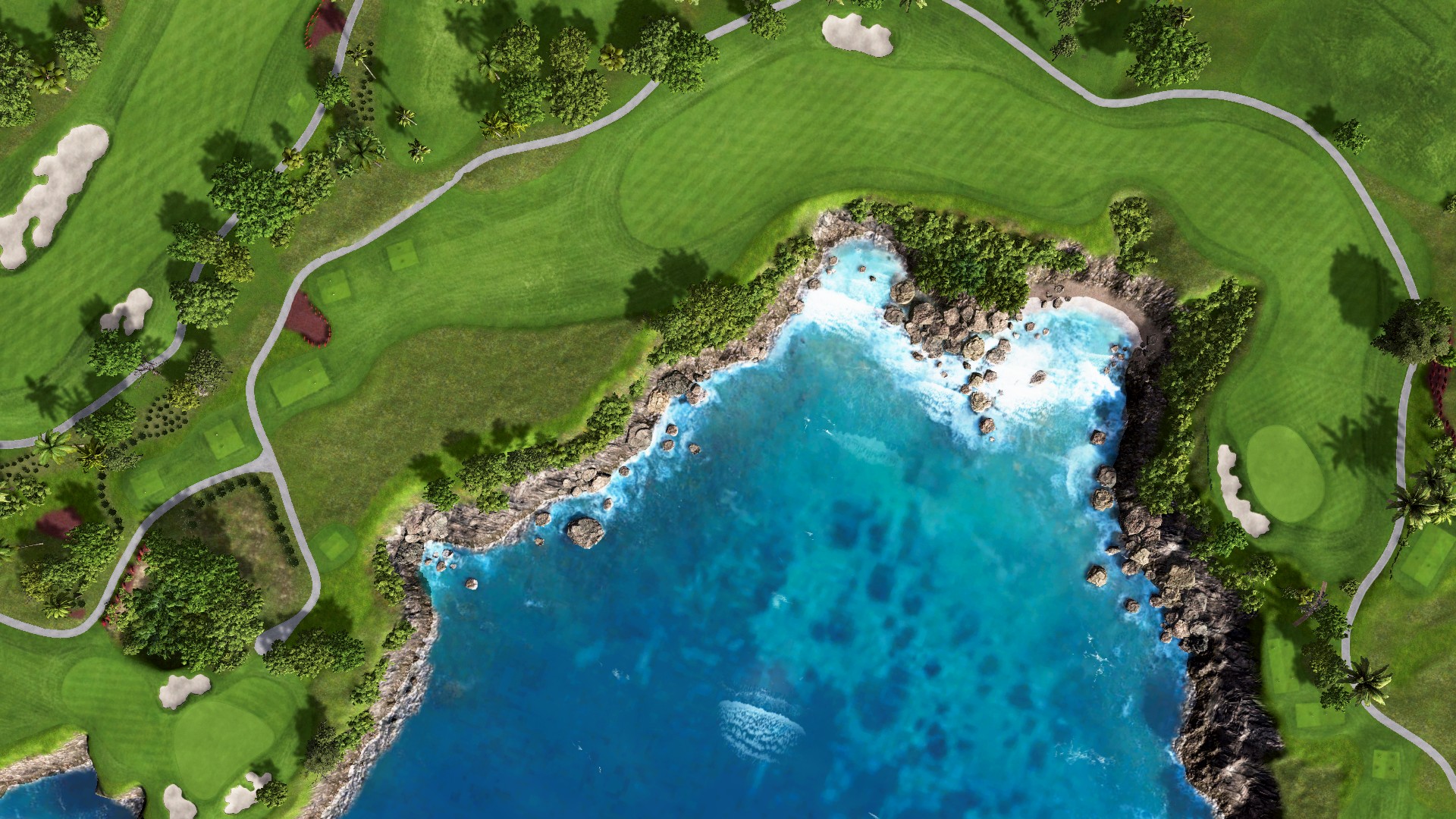 Hole 16 at Playa Grande Golf & Ocean Club