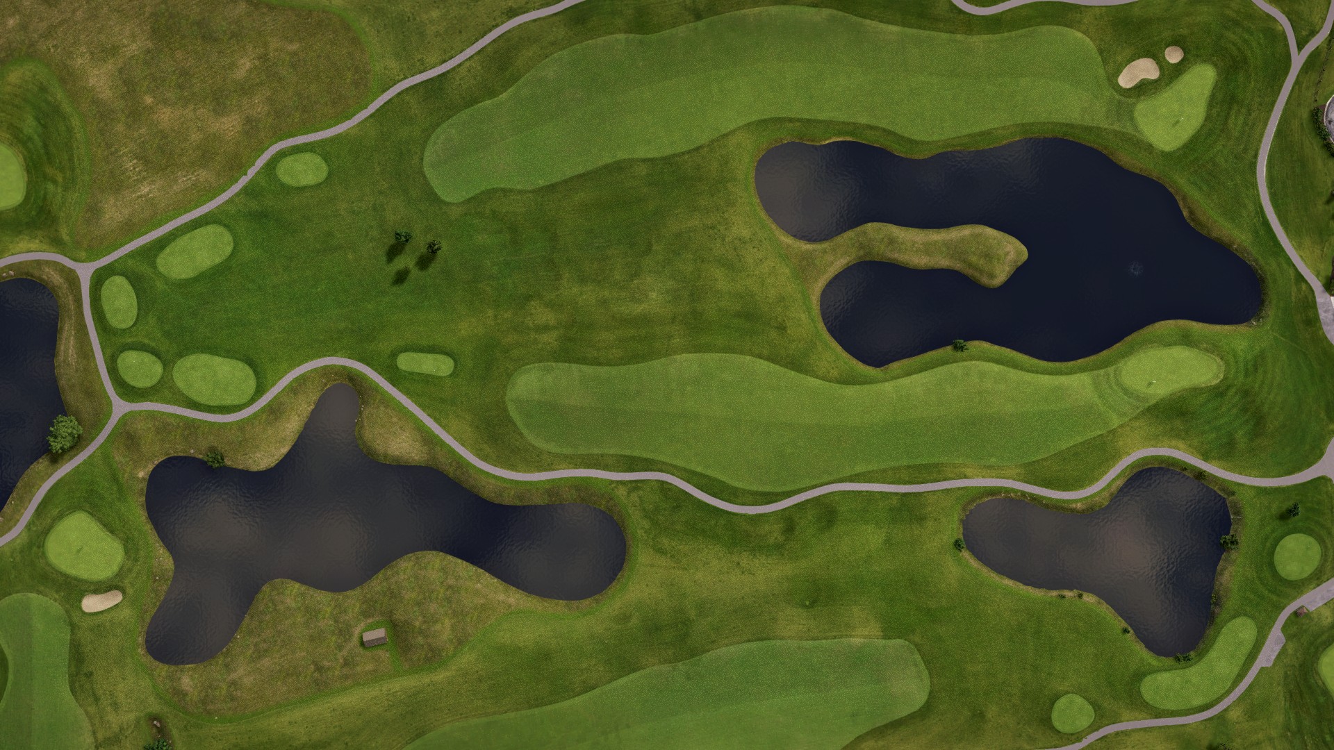 Hole 9 at Prairie Bluff