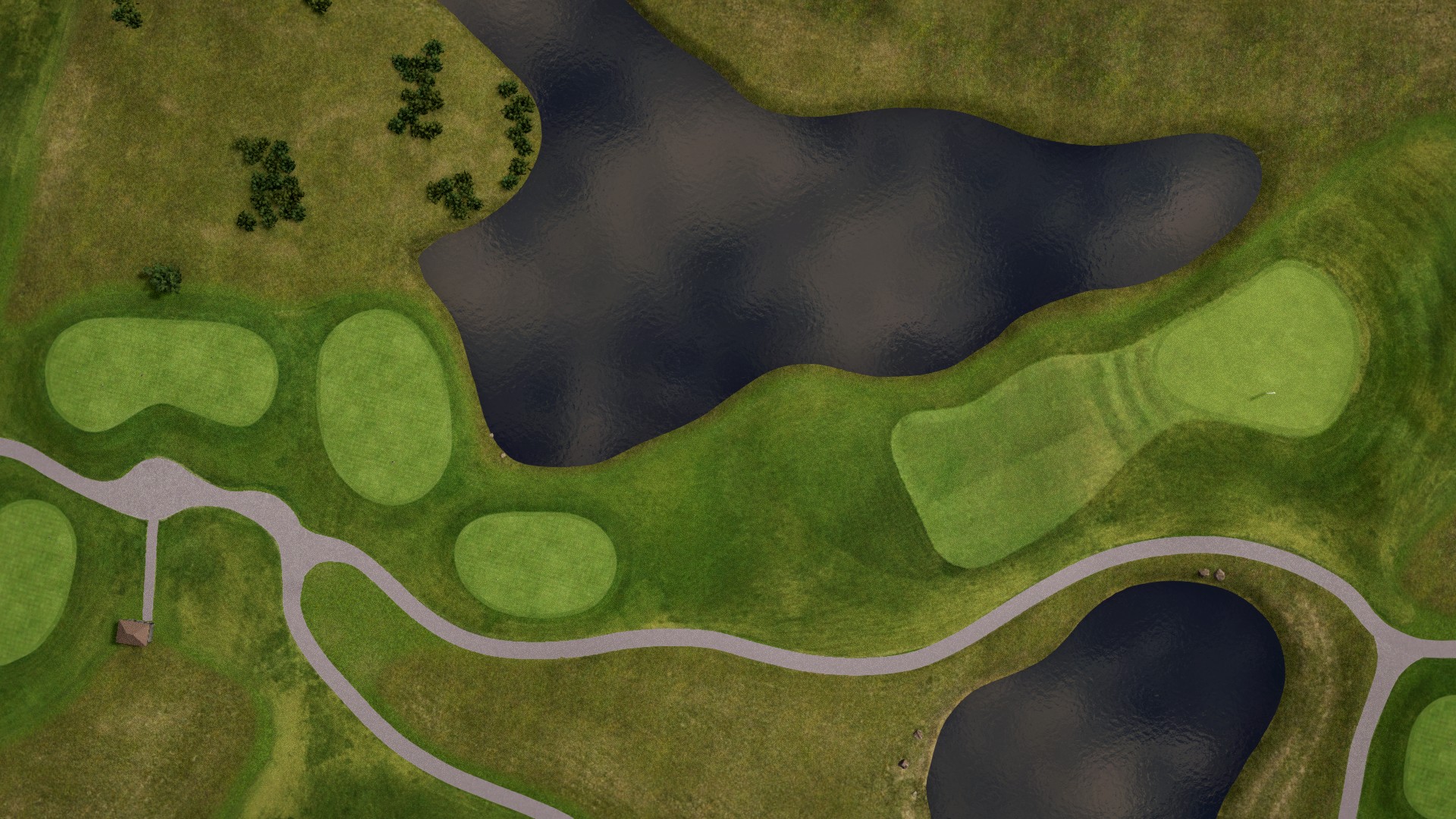 Hole 17 at Prairie Bluff