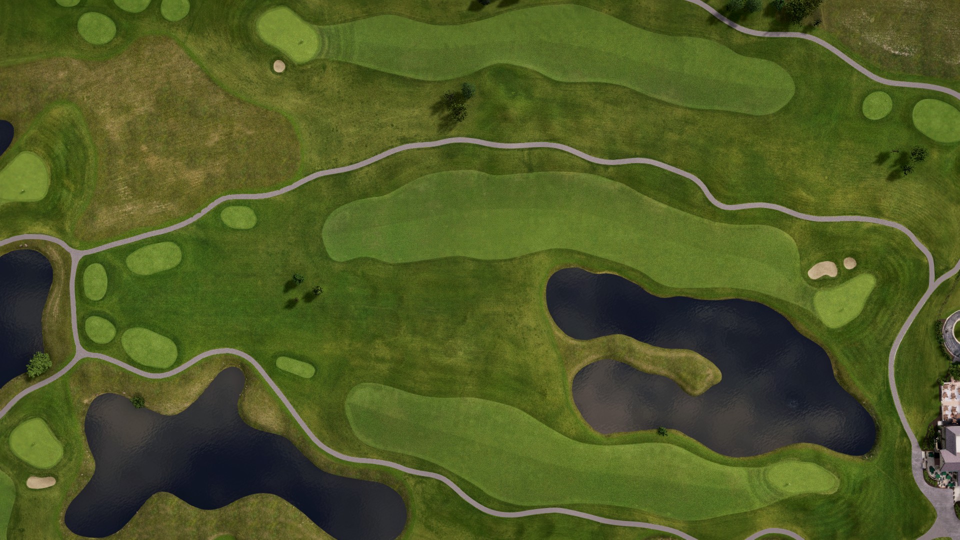 Hole 18 at Prairie Bluff