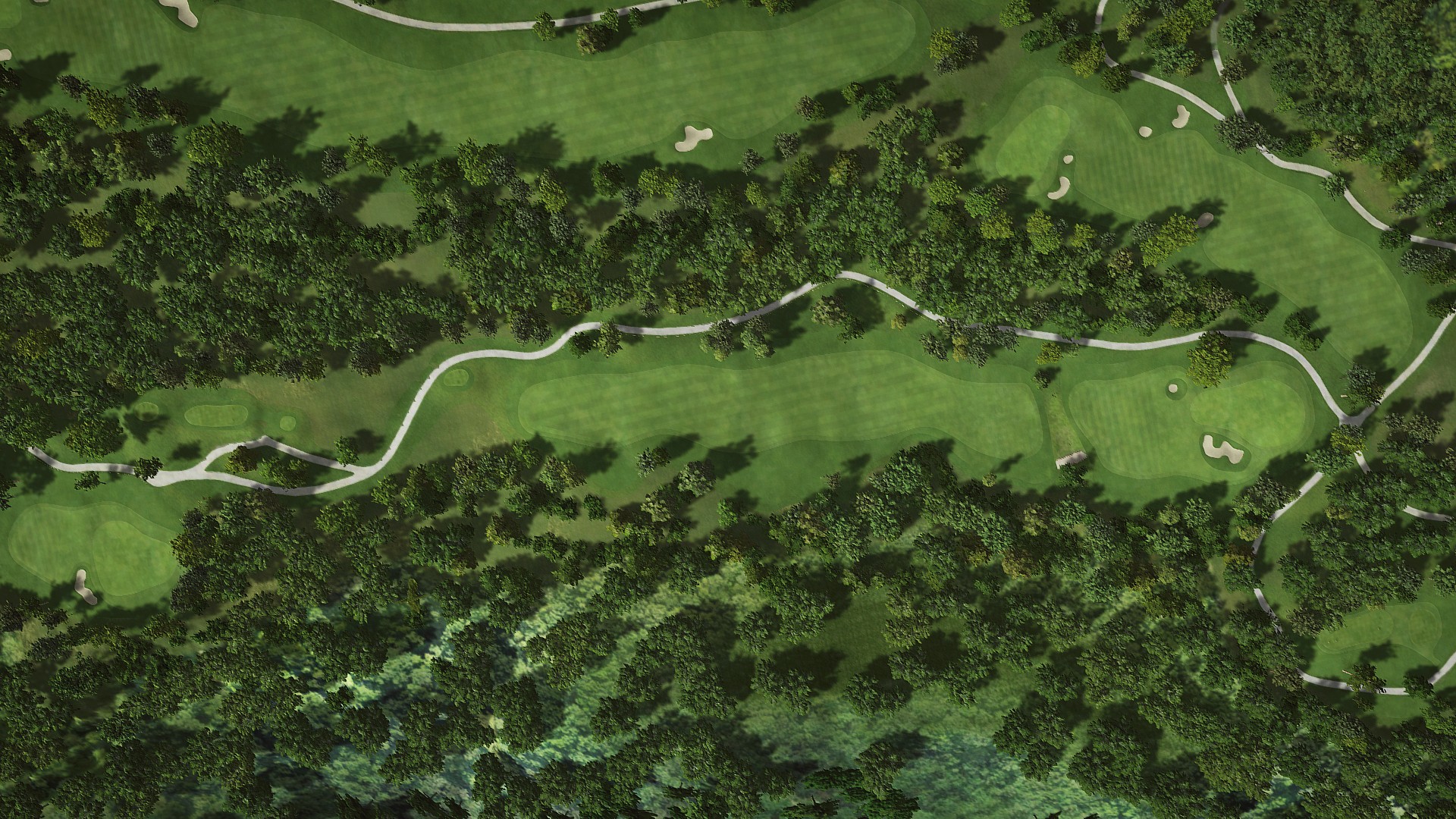 Hole 3 at Primland - Highland Course