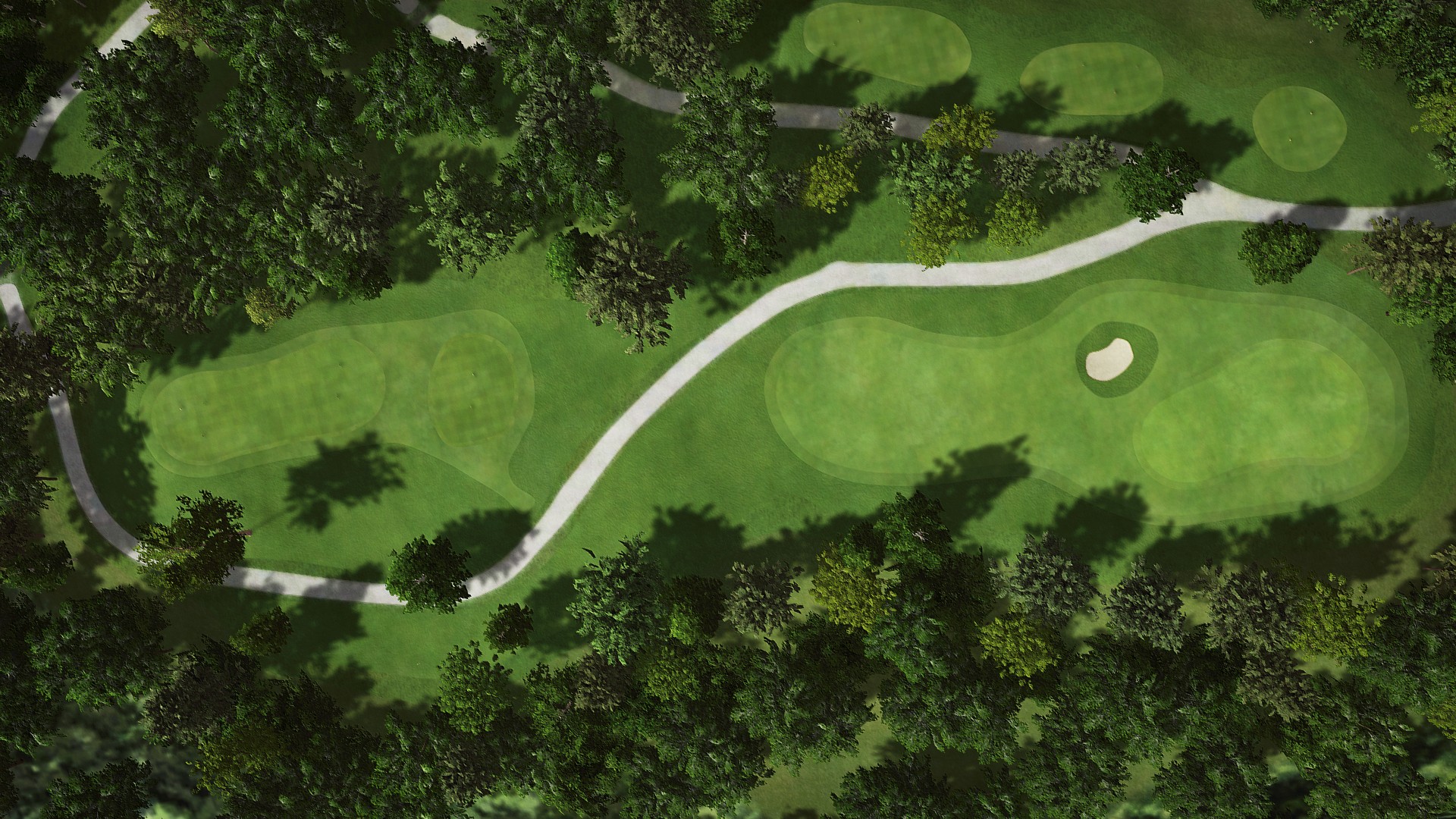 Hole 4 at Primland - Highland Course