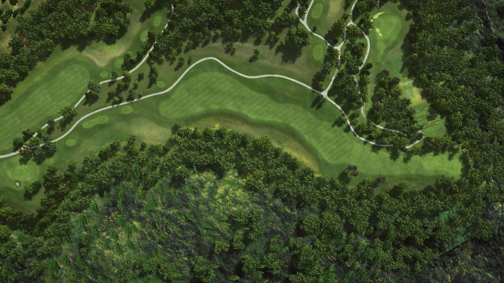 Hole 13 at Primland - Highland Course