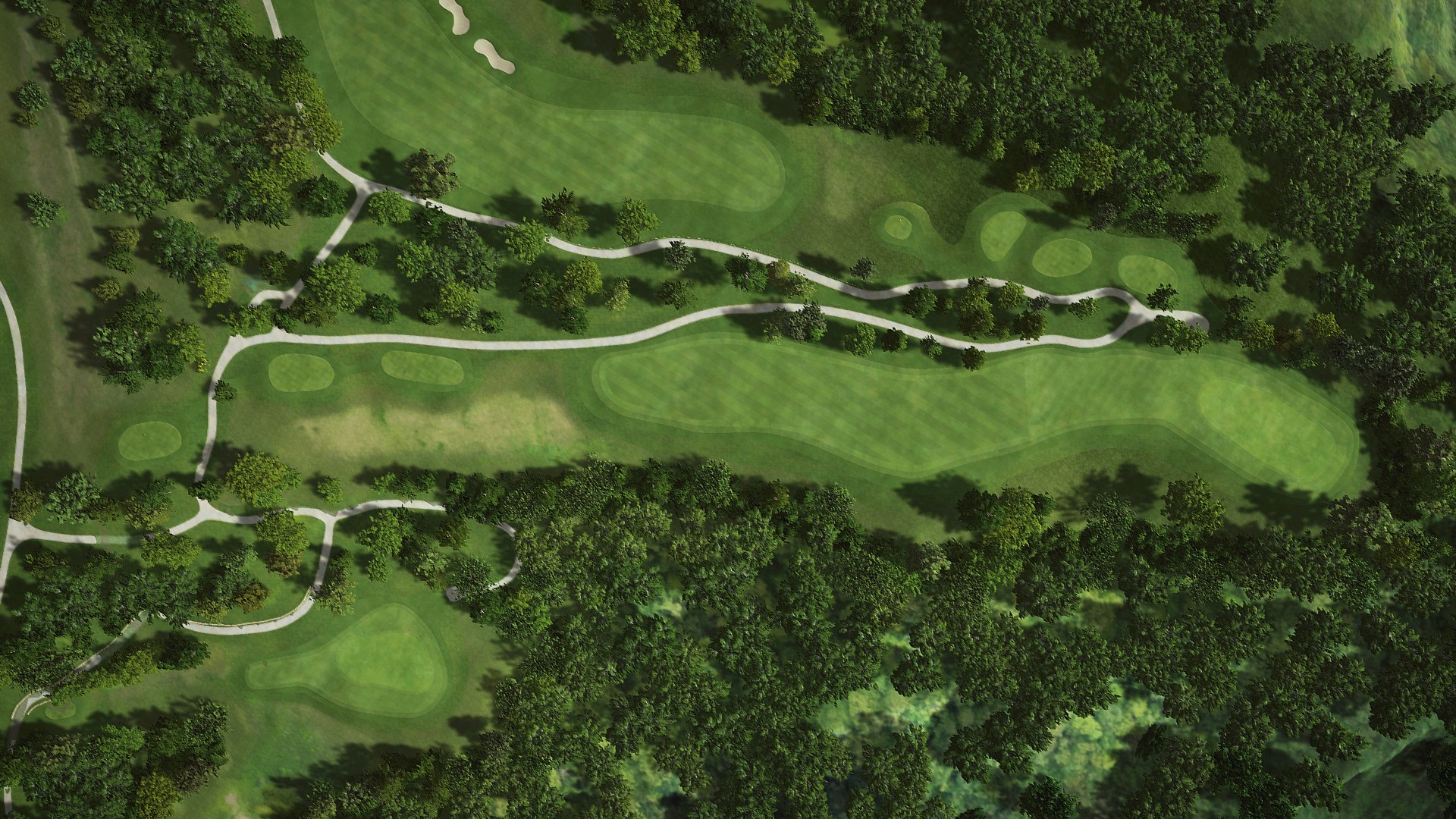 Hole 15 at Primland - Highland Course