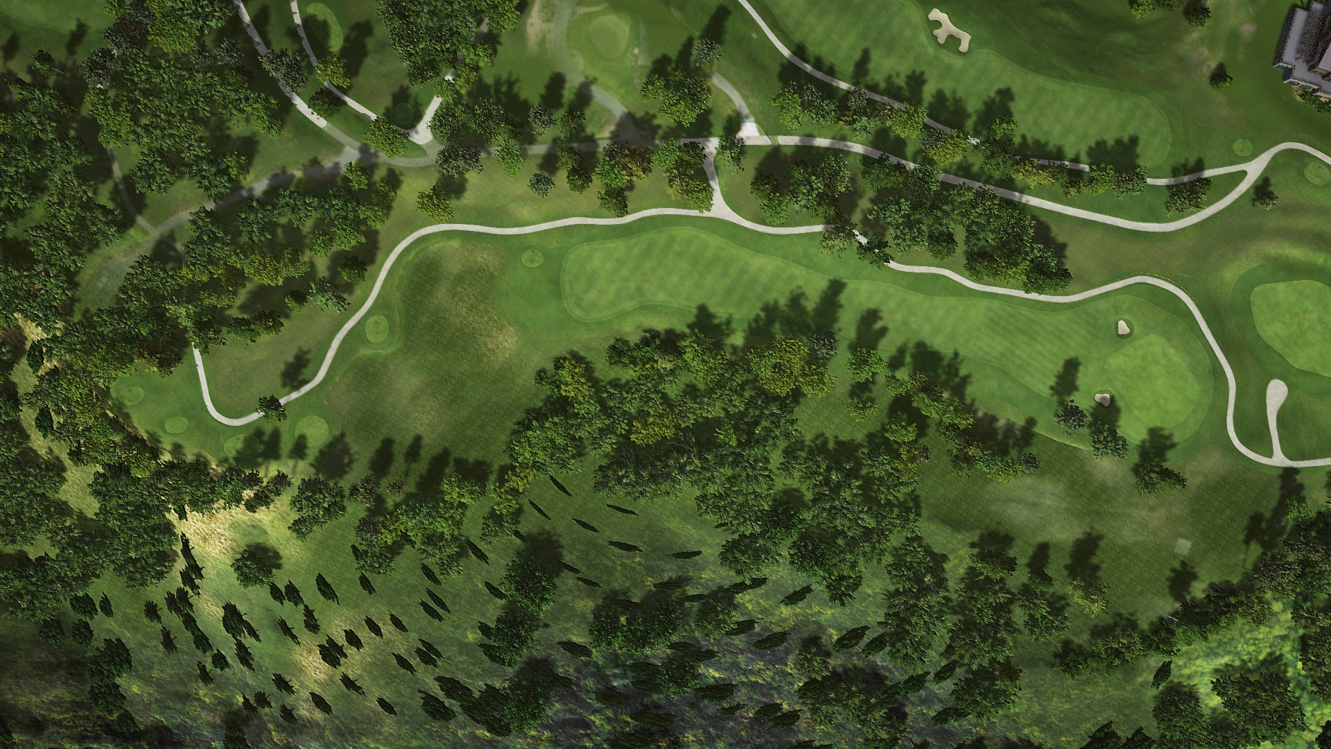 Hole 18 at Primland - Highland Course