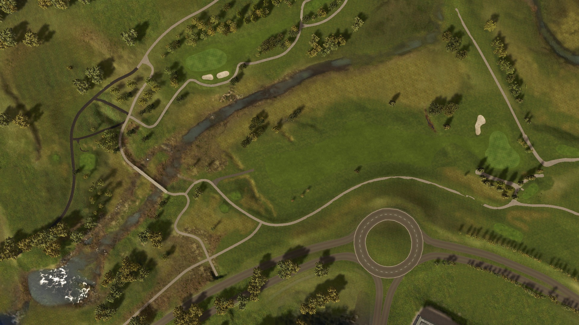 Hole 5 at Reykjavik Korpa Ain/Landid