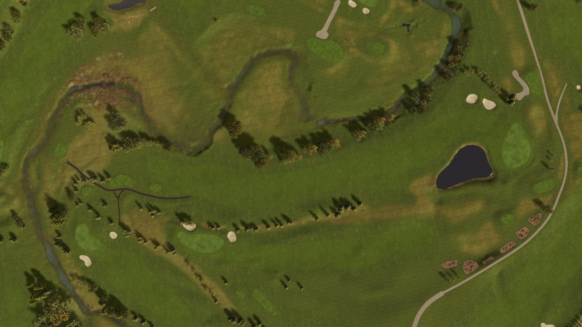 Hole 7 at Reykjavik Korpa Ain/Landid