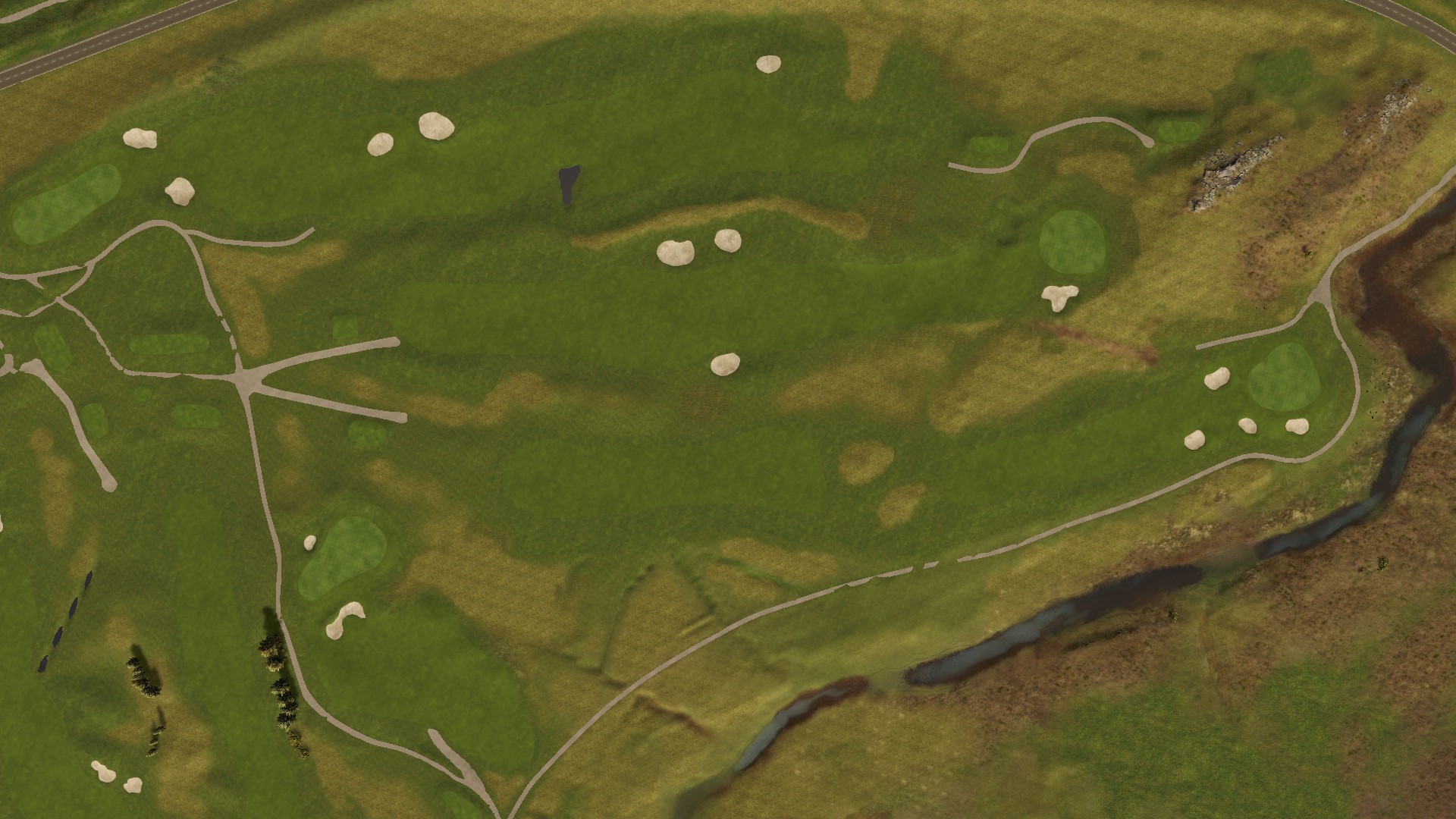 Hole 1 at Reykjavik Korpa Sjorinn/Ain