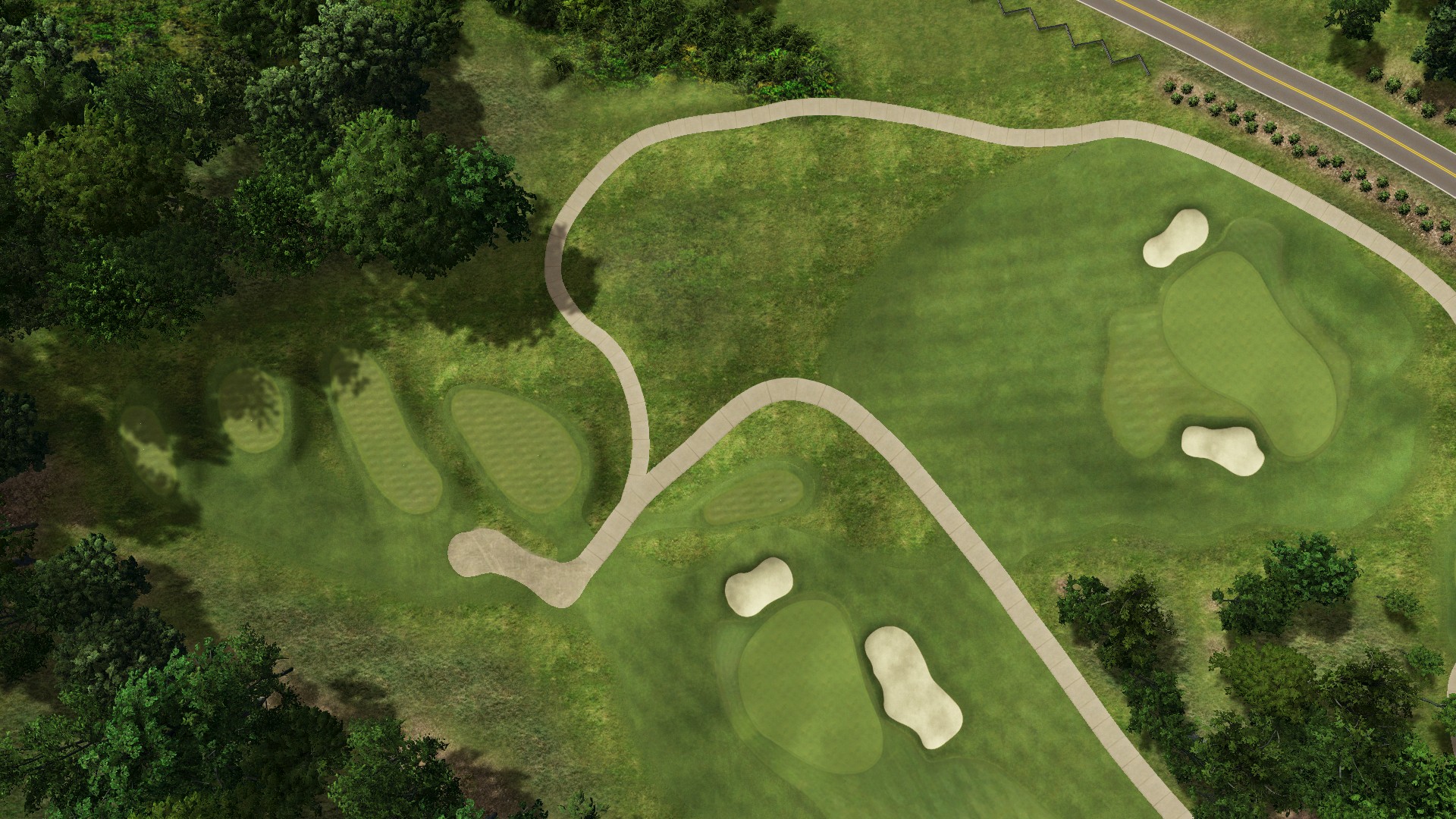 Hole 11 at Richland Country Club