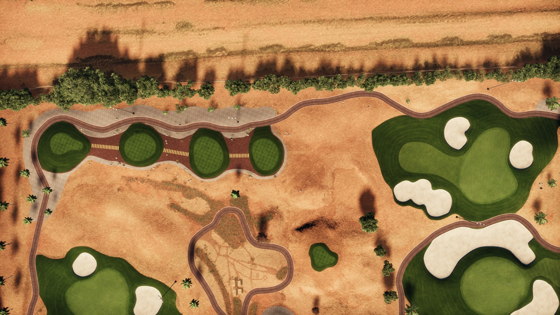 Hole 5 at Riyadh Golf Club - LIV Edition