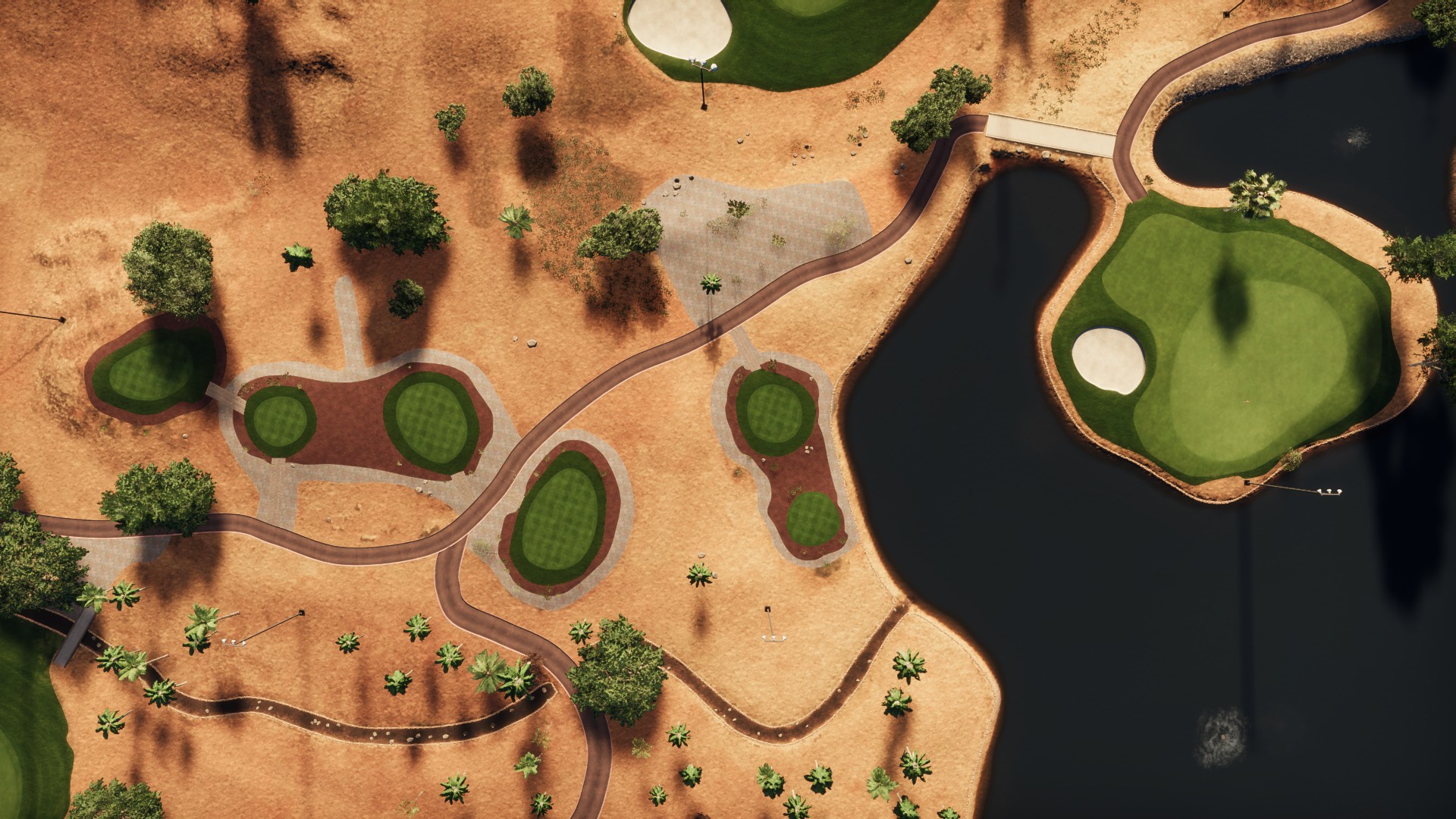 Hole 7 at Riyadh Golf Club - LIV Edition