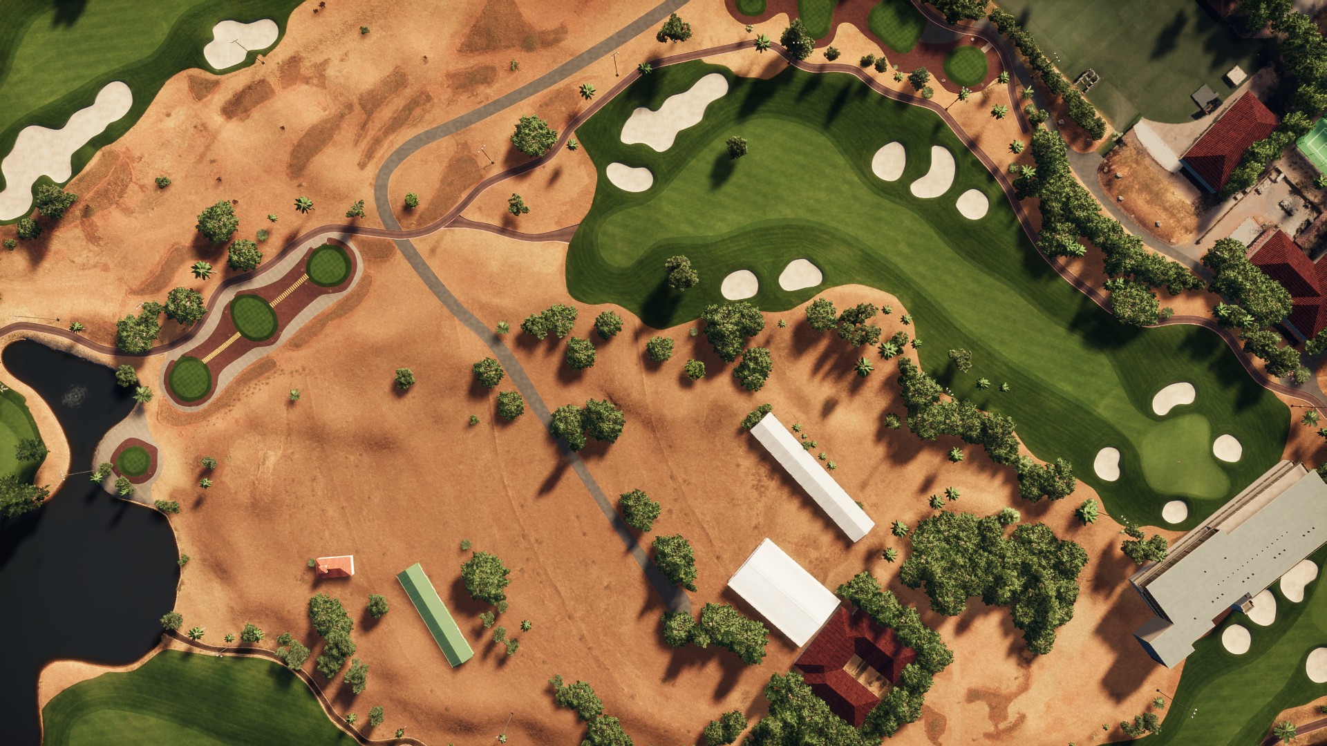 Hole 8 at Riyadh Golf Club - LIV Edition